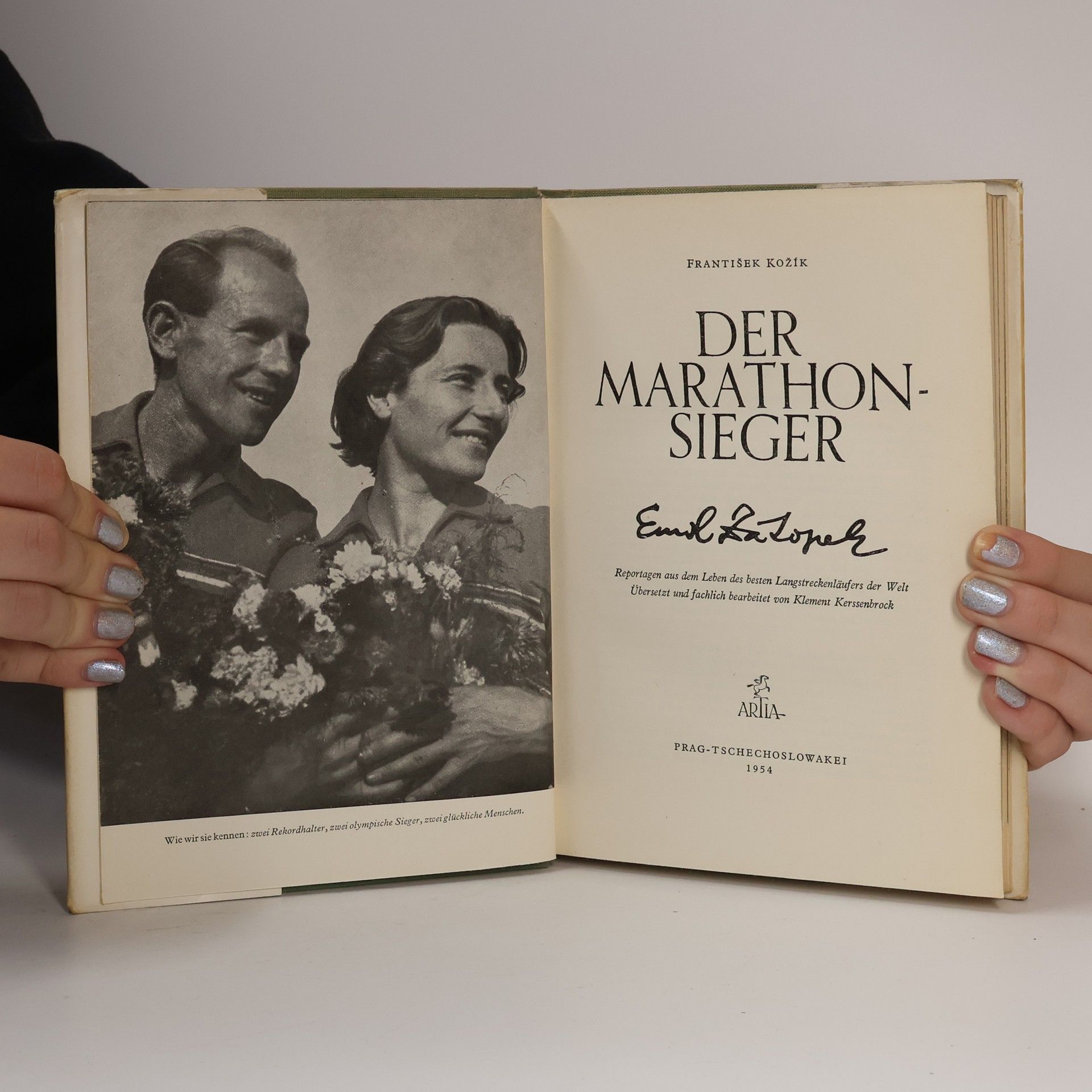 František Kožík Der Marathon-Sieger Emil Zátopek : Reportagen aus dem Leben des besten Langstreckenläufers der Welt