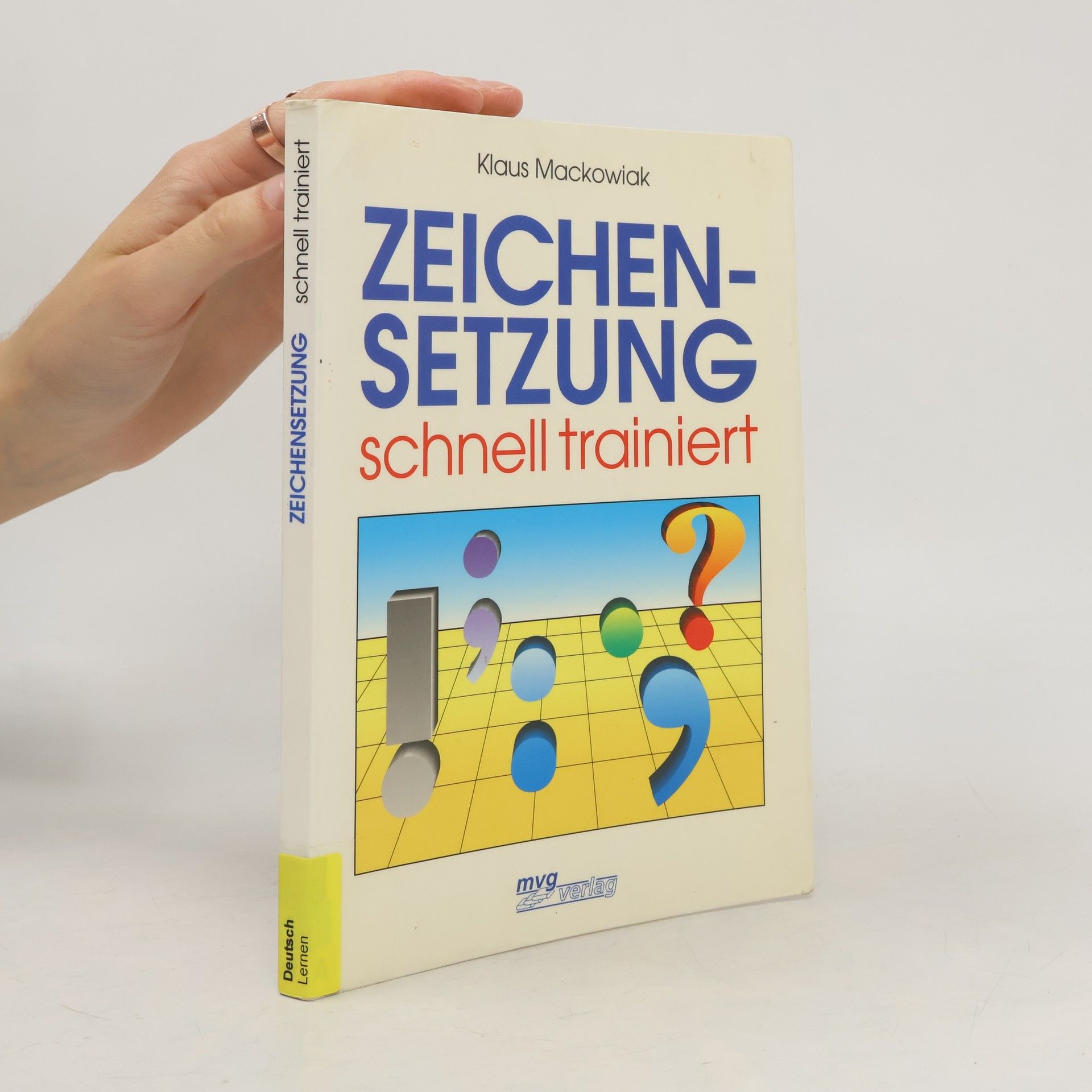 Klaus Mackowiak Zeichensetzung schnell trainiert