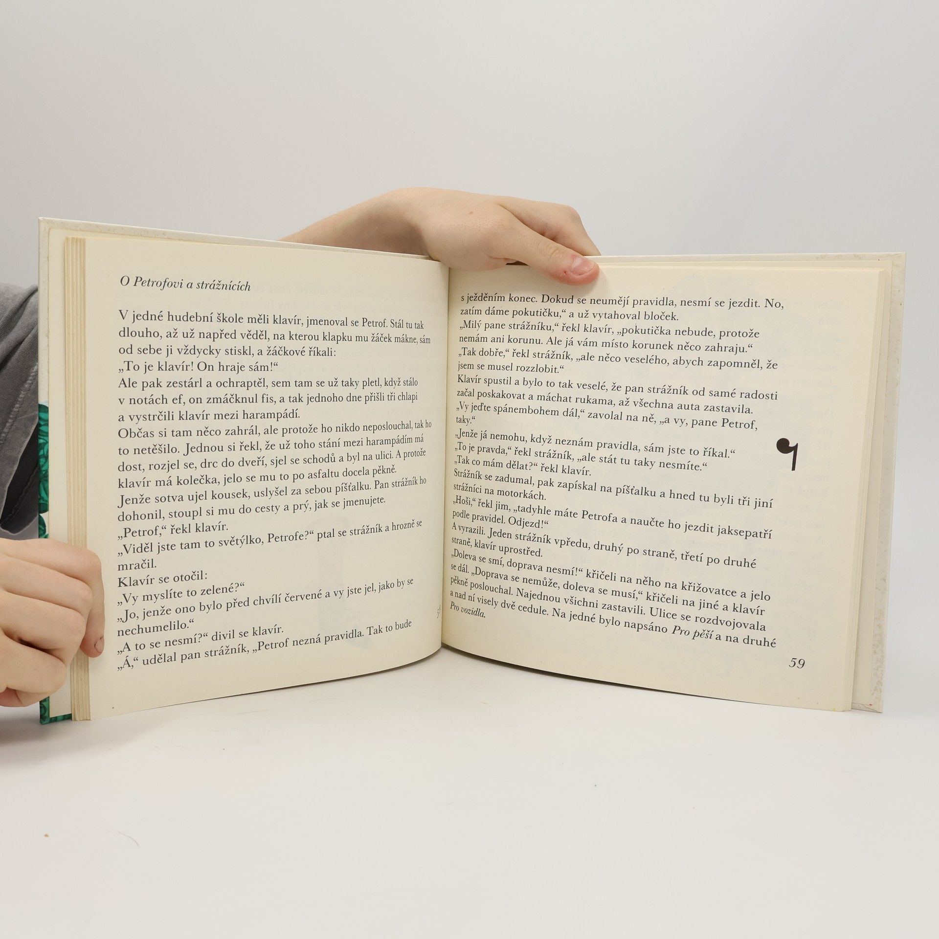 Květa Pacovská Jak se hraje na dveře a jiné muzikantské pohádky