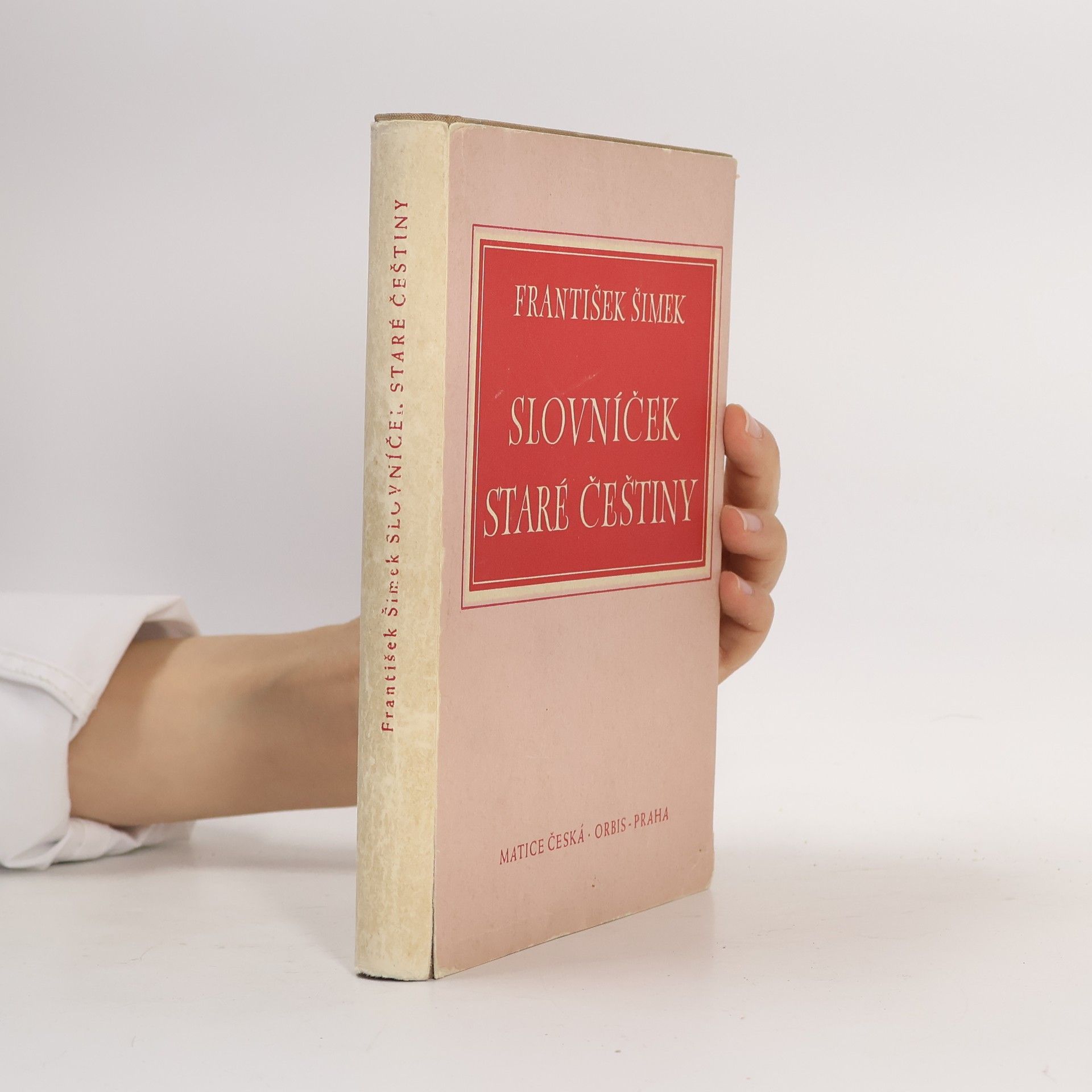 František Šimek Slovníček staré češtiny