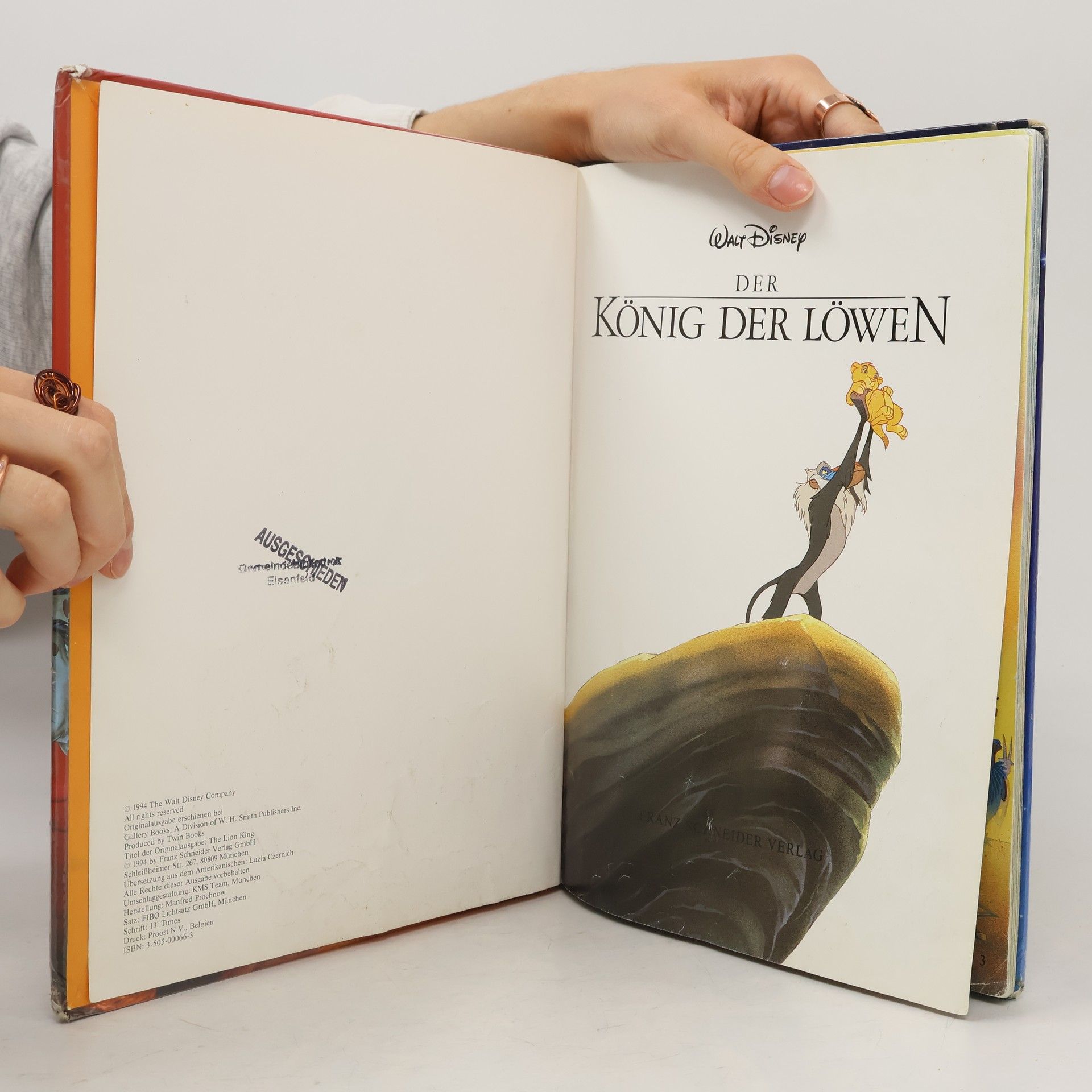 Walt Disney Der König der Löwen