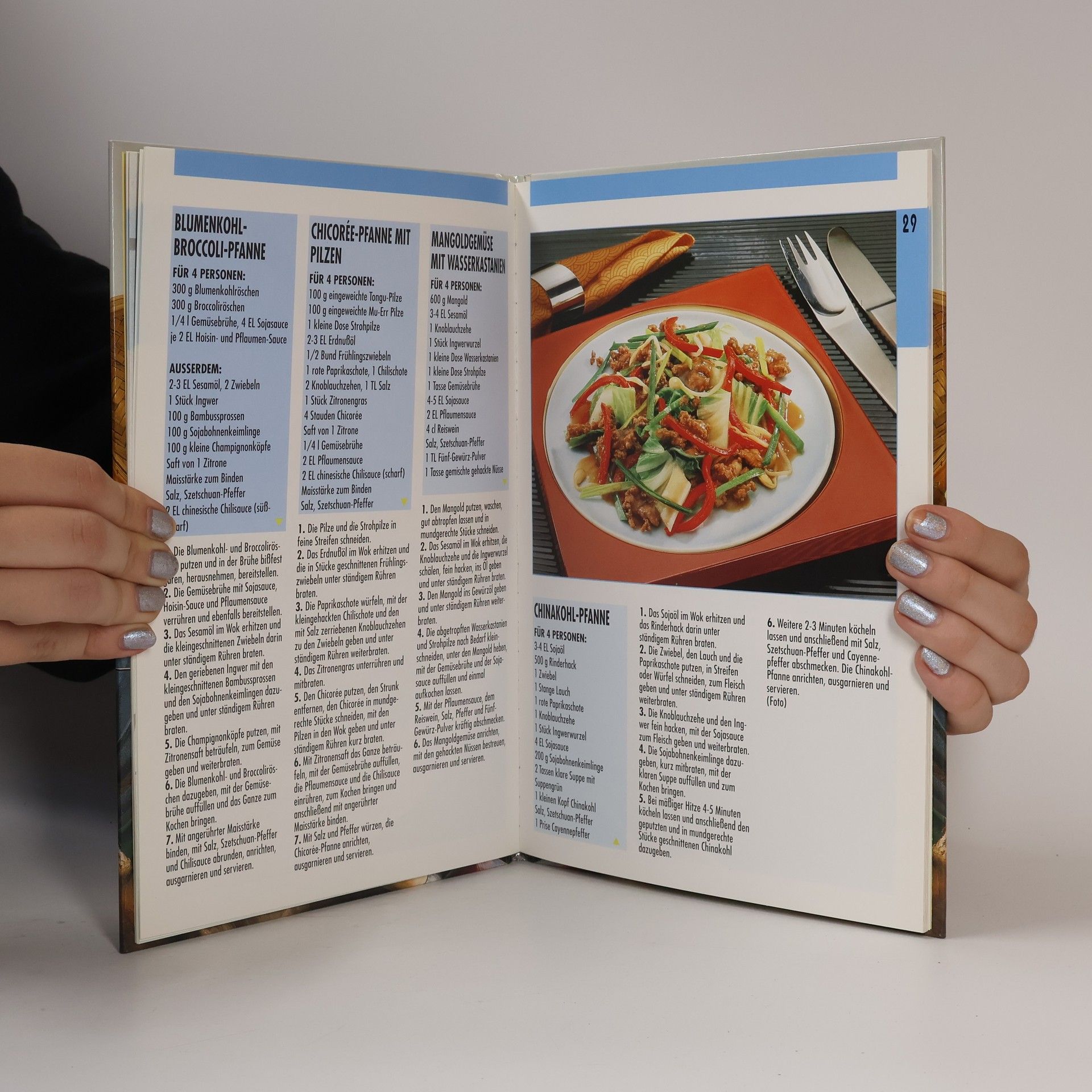 Huey Jen Kuo 100 Rezepte, Kochen mit dem Wok