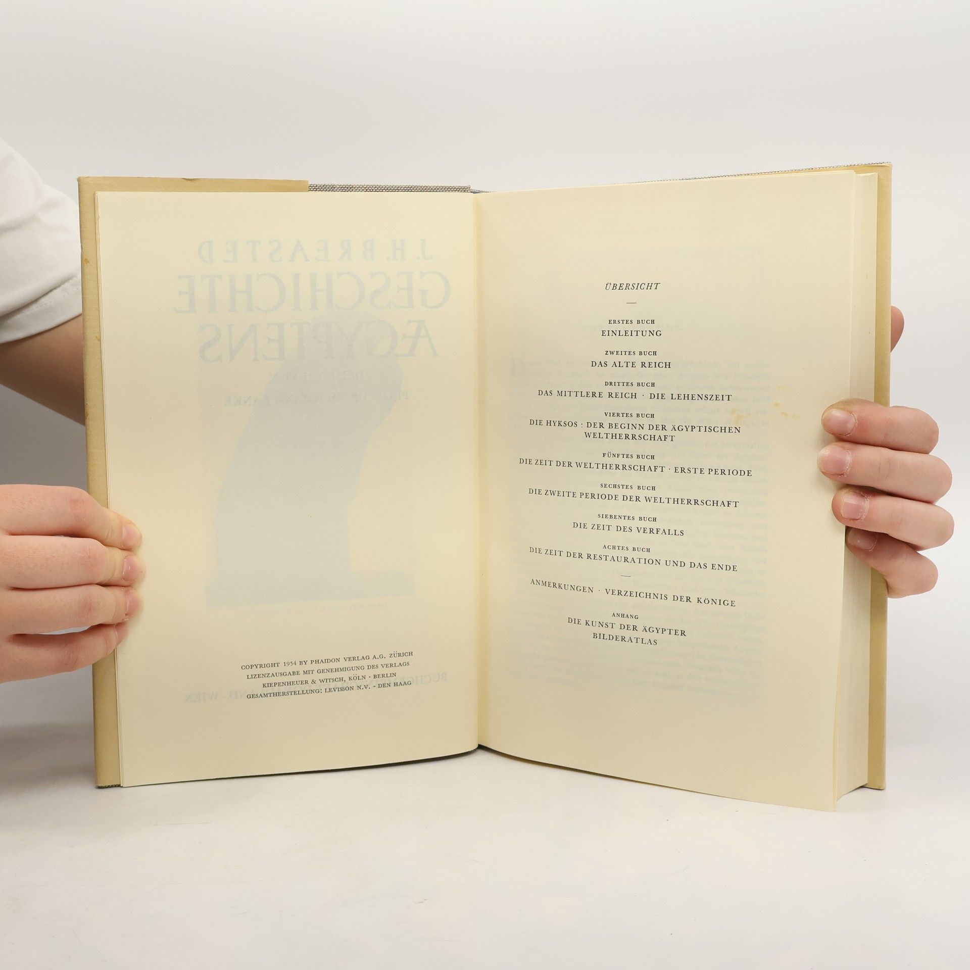 J.H. Breasted Geschichte Aegyptens
