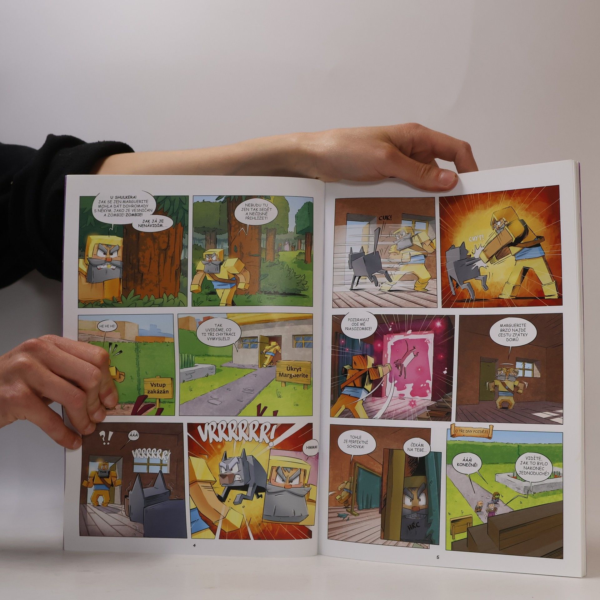 Cube Kid Deník malého Minecrafťáka: komiks 3