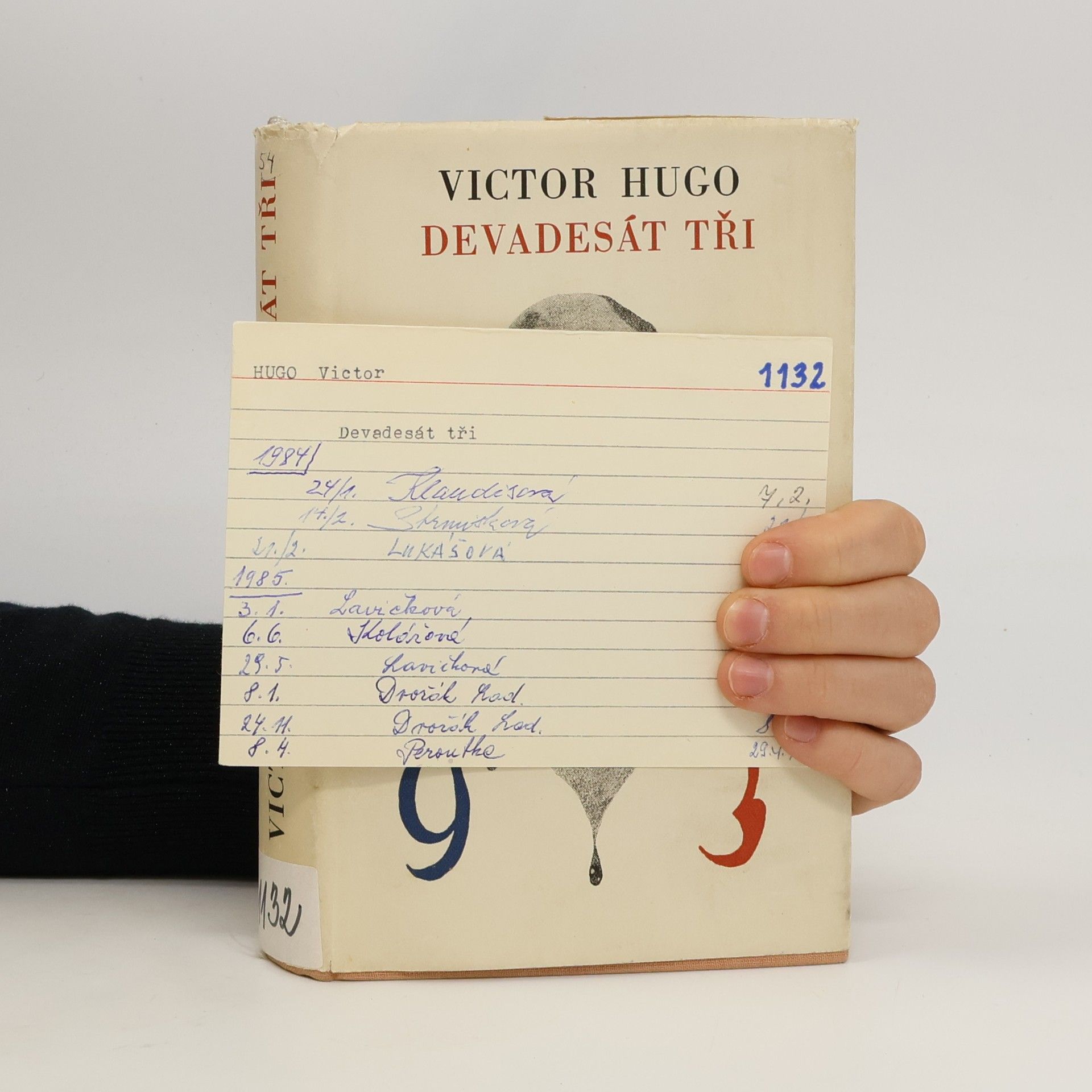 Victor Hugo Devadesát tři