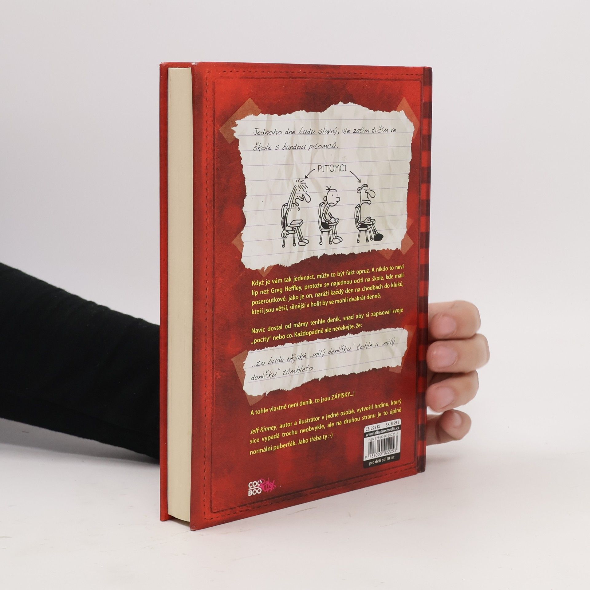 Jeff Kinney Deník malého poseroutky 1
