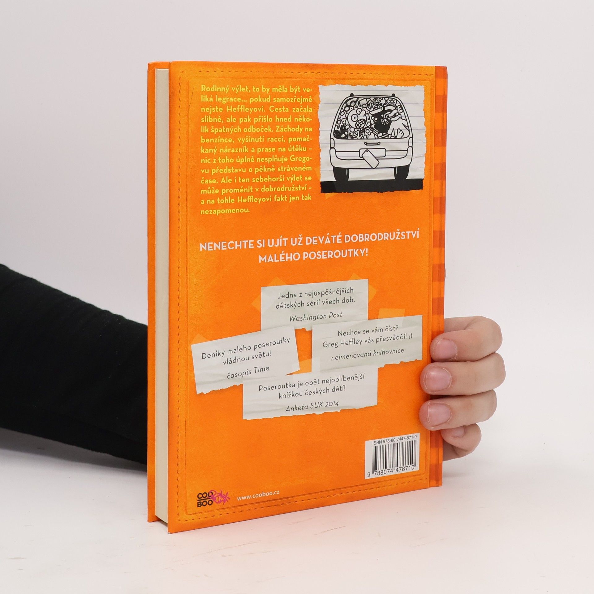Jeff Kinney Deník malého poseroutky 9. Výlet za všechny peníze