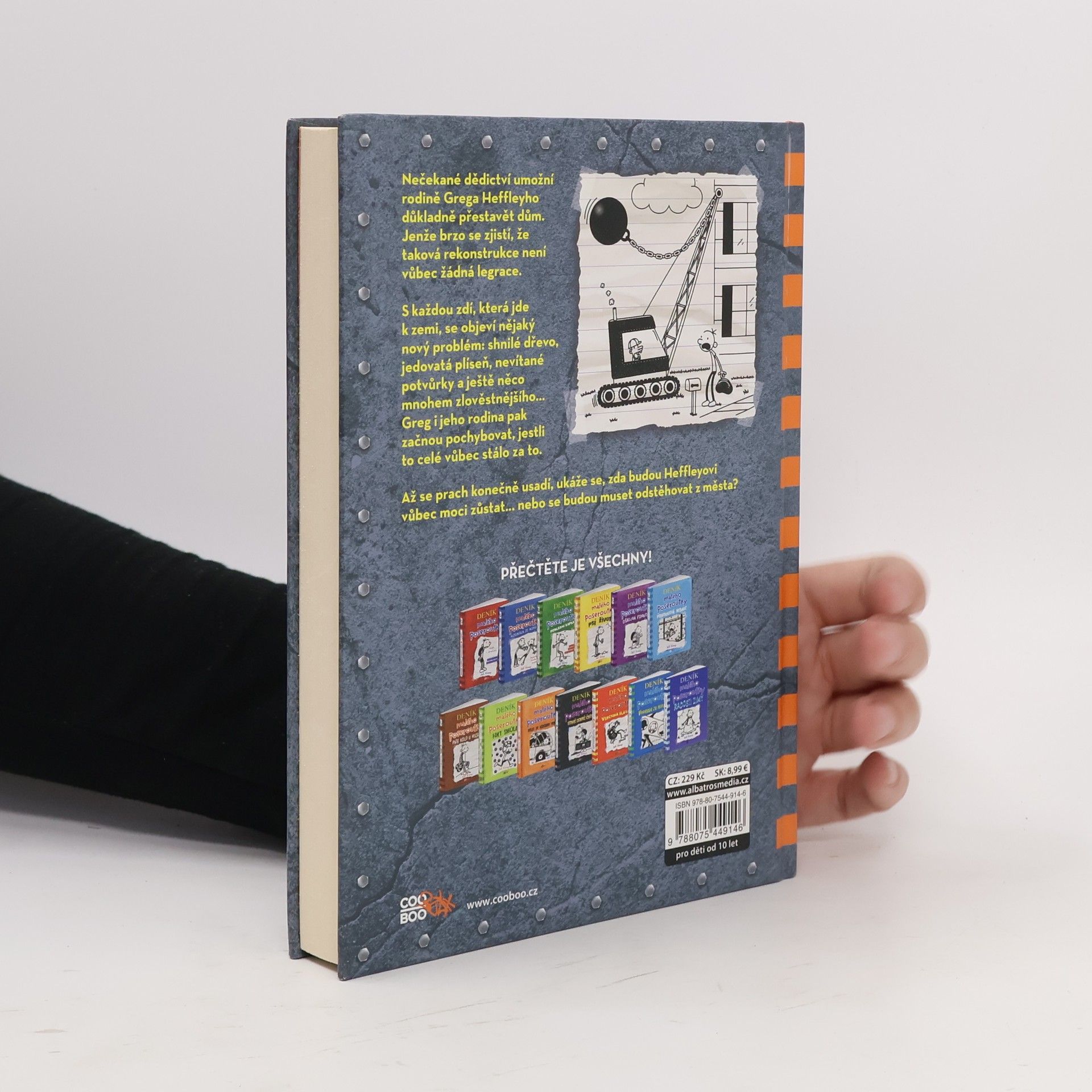 Jeff Kinney Deník malého poseroutky 14. Na spadnutí