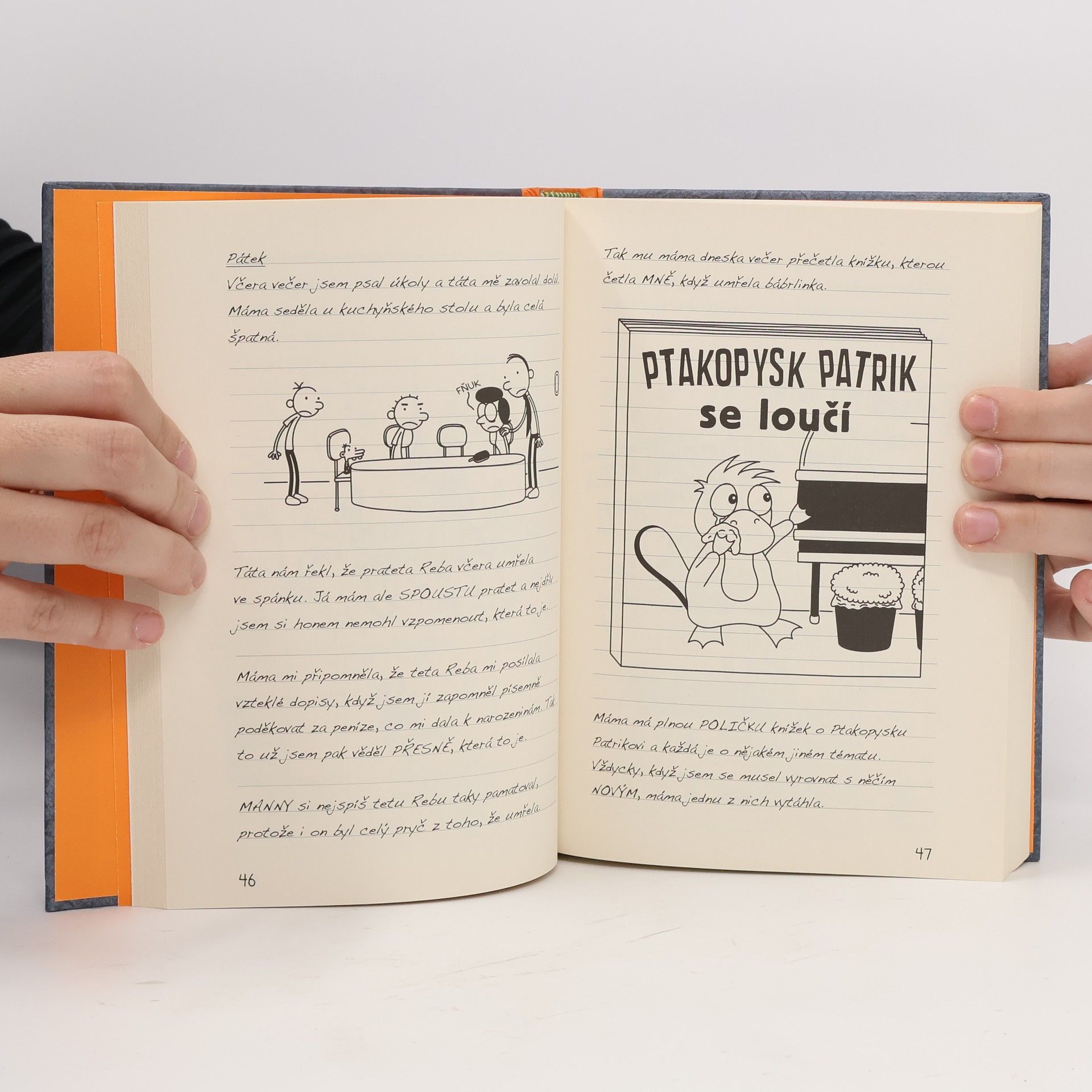 Jeff Kinney Deník malého poseroutky 14. Na spadnutí