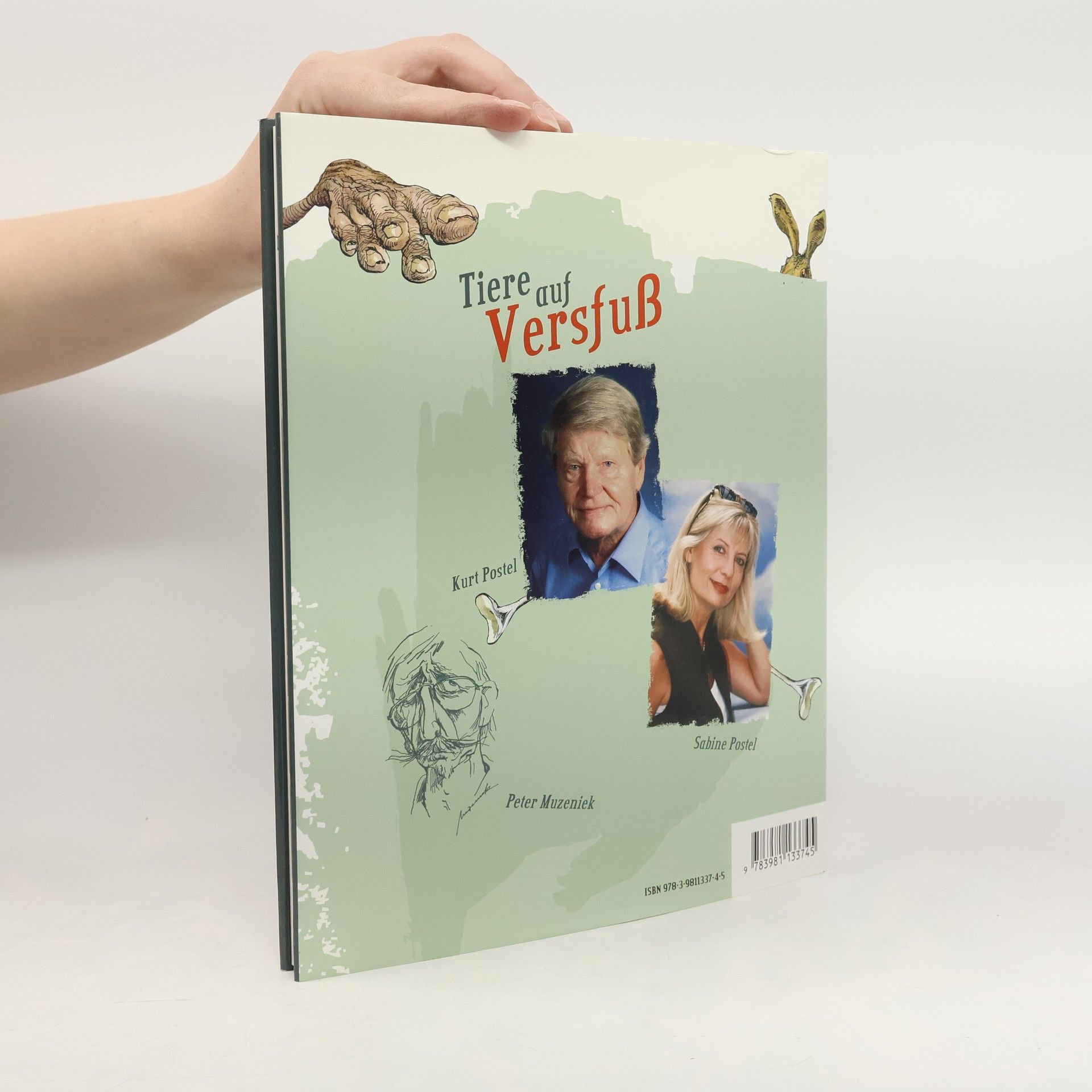 Kurt Postel Tiere auf Versfuß, m. Audio-CD