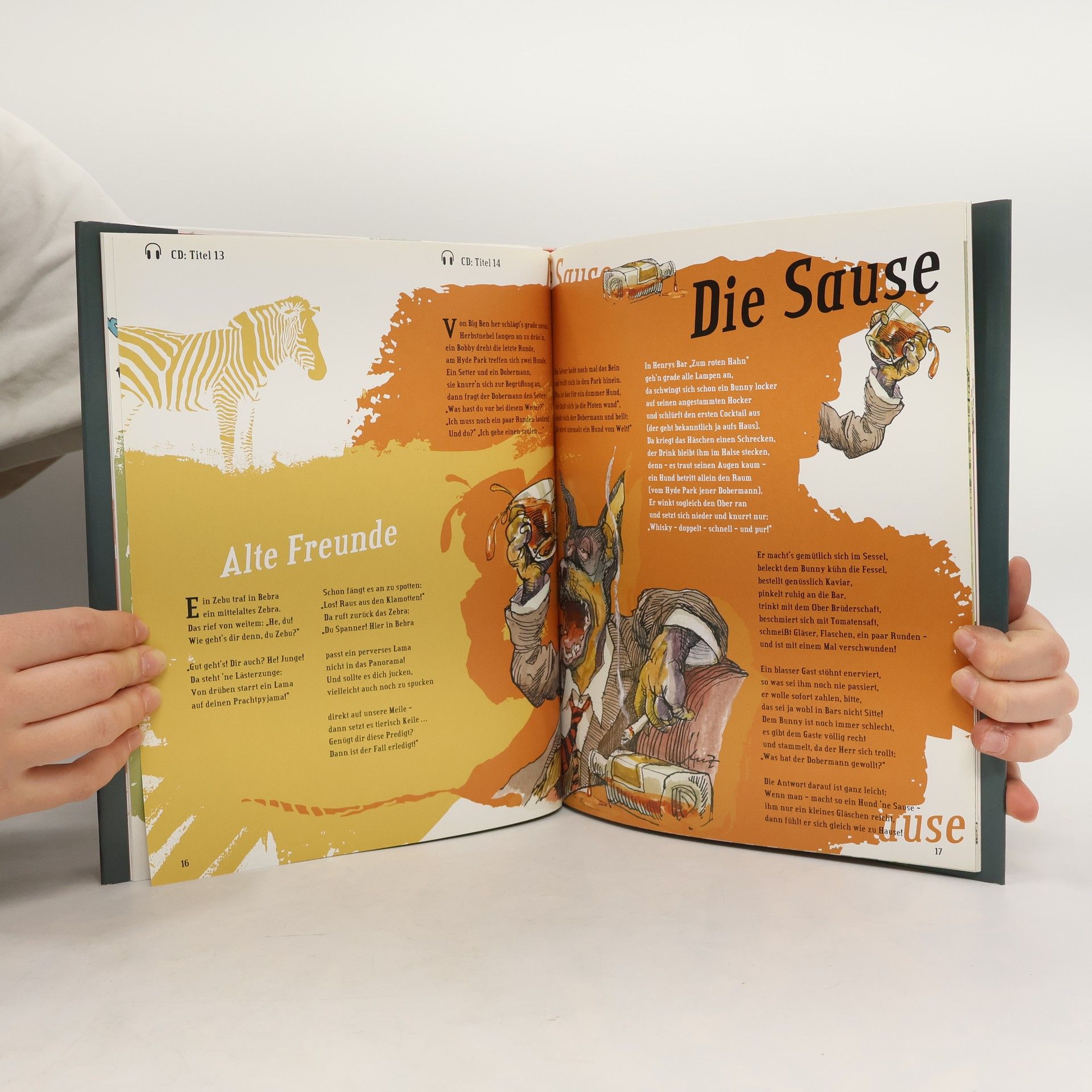 Kurt Postel Tiere auf Versfuß, m. Audio-CD
