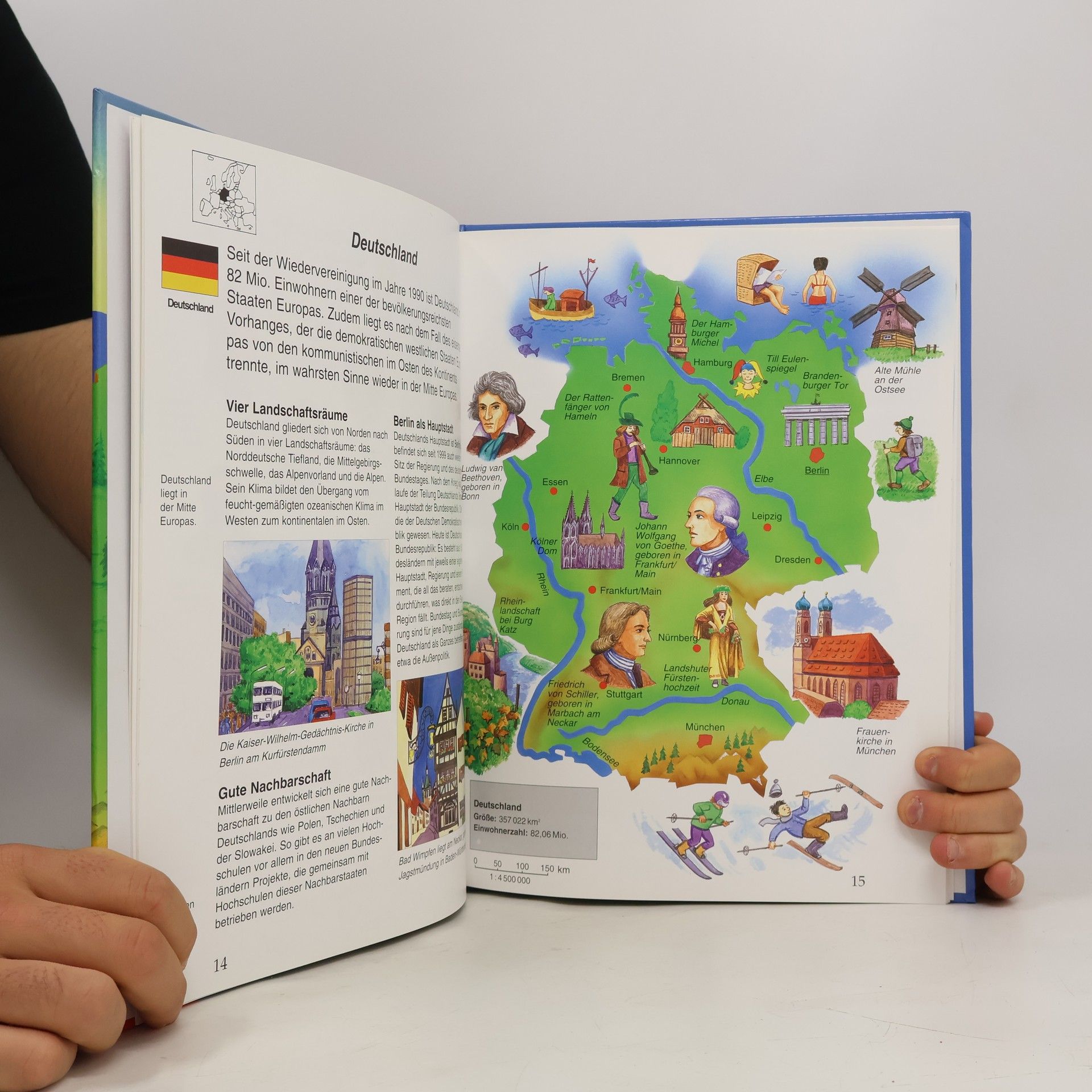 Autorenkollektiv Der große Xenos-Europa-Atlas für Kinder