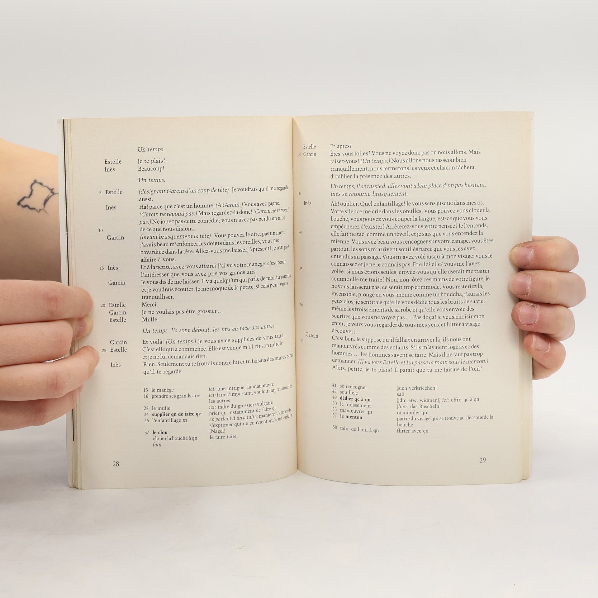 Jean-Paul Sartre Huis clos: texte et documents