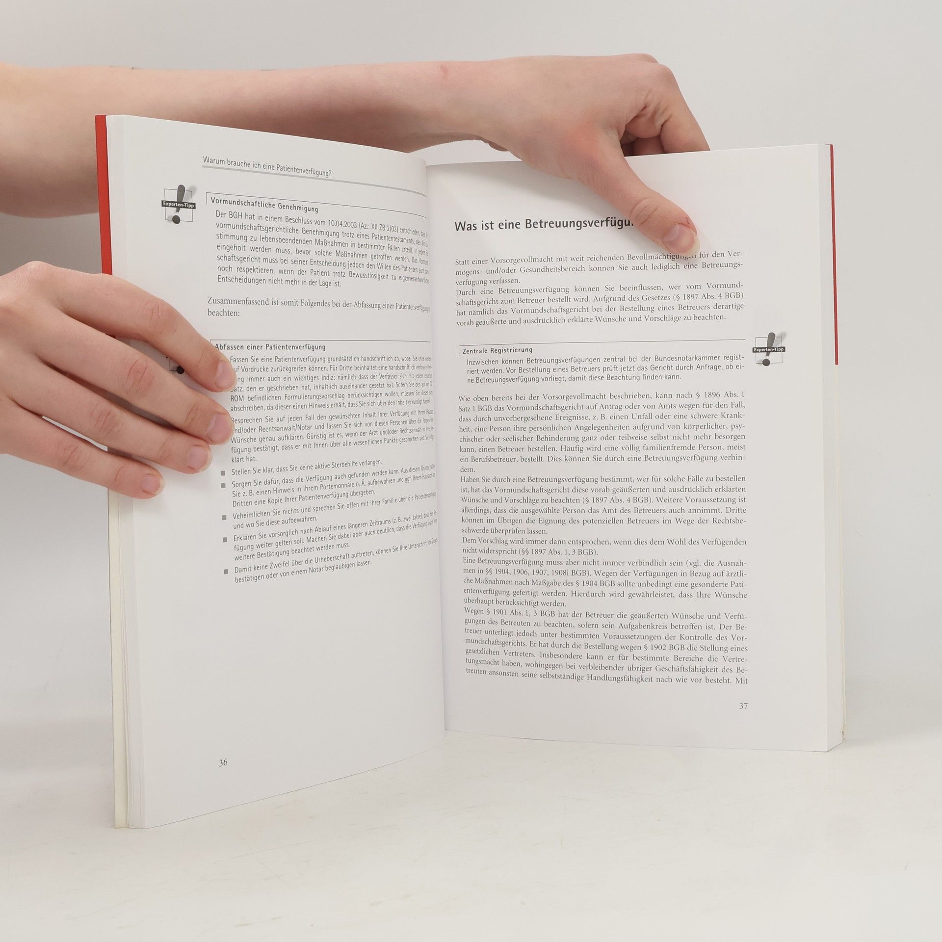 Michael Bonefeld Die Vorsorgemappe
