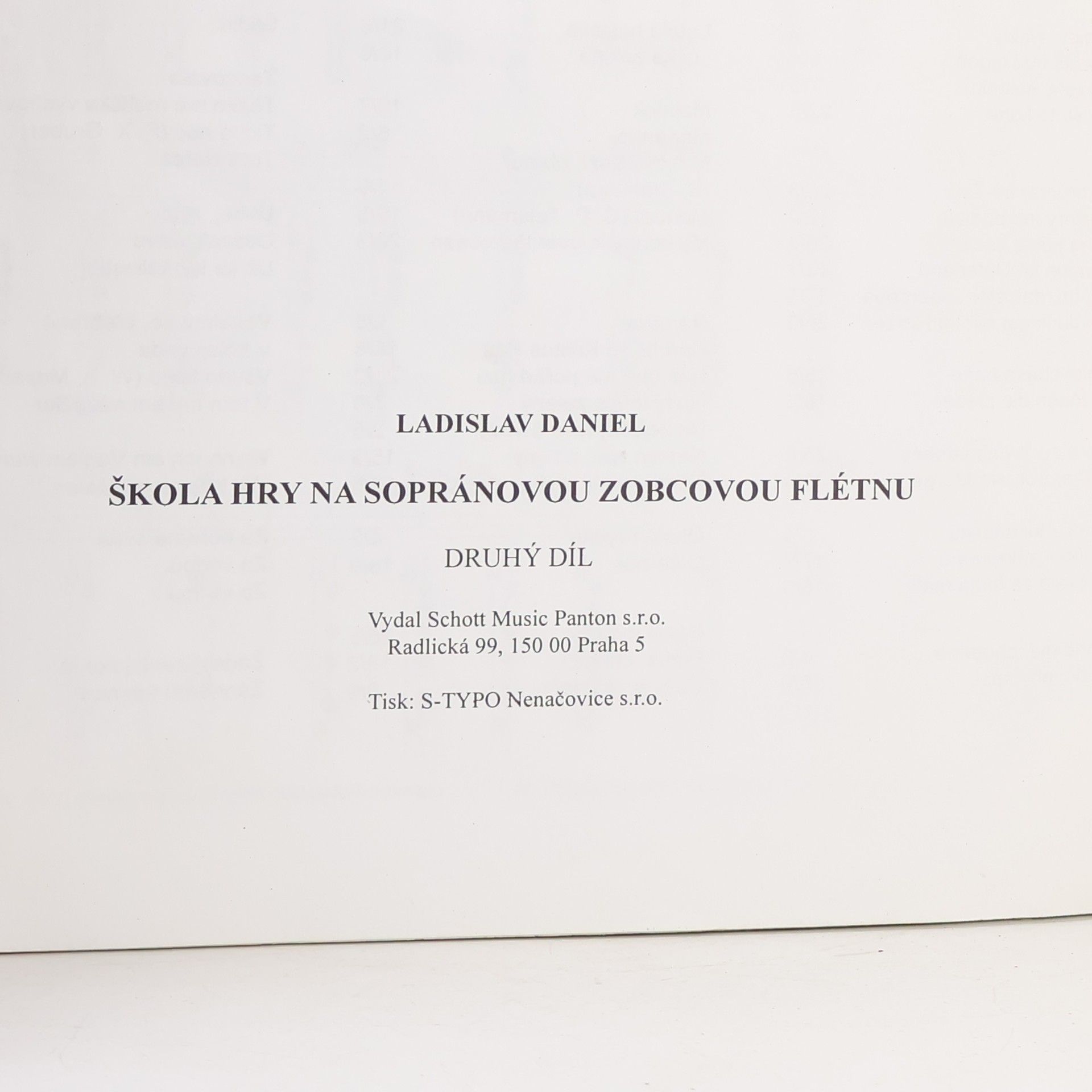 Ladislav Daniel Flauto Dolce 2
