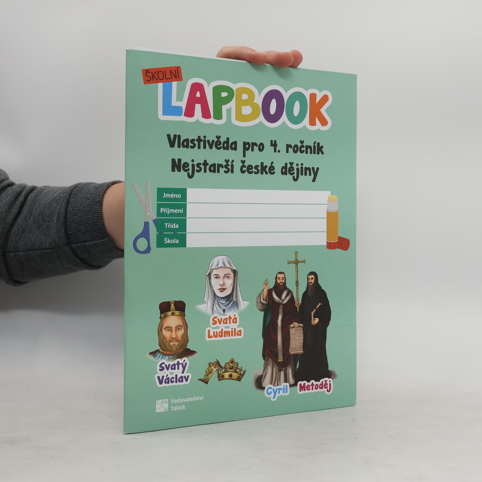 Collectif d'auteurs Školní lapbook: Vlastivěda pro 4. ročník - Nejstarší české dějiny