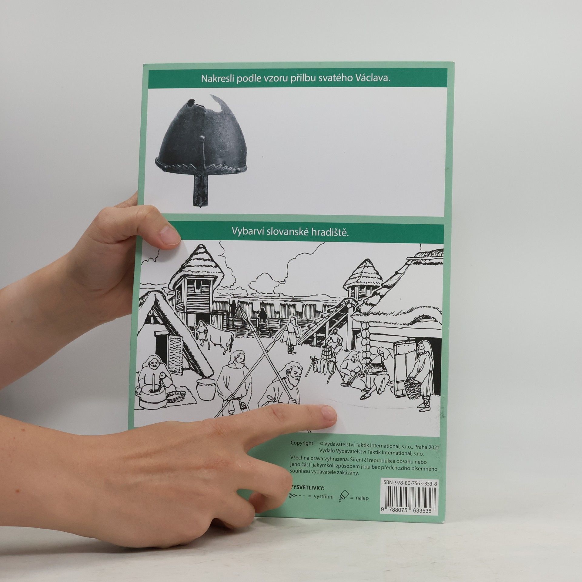 Collectif d'auteurs Školní lapbook: Vlastivěda pro 4. ročník - Nejstarší české dějiny