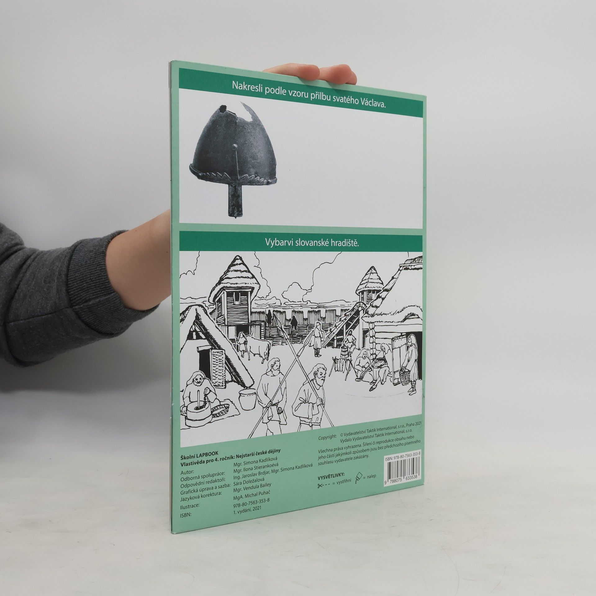 Collectif d'auteurs Školní lapbook: Vlastivěda pro 4. ročník - Nejstarší české dějiny