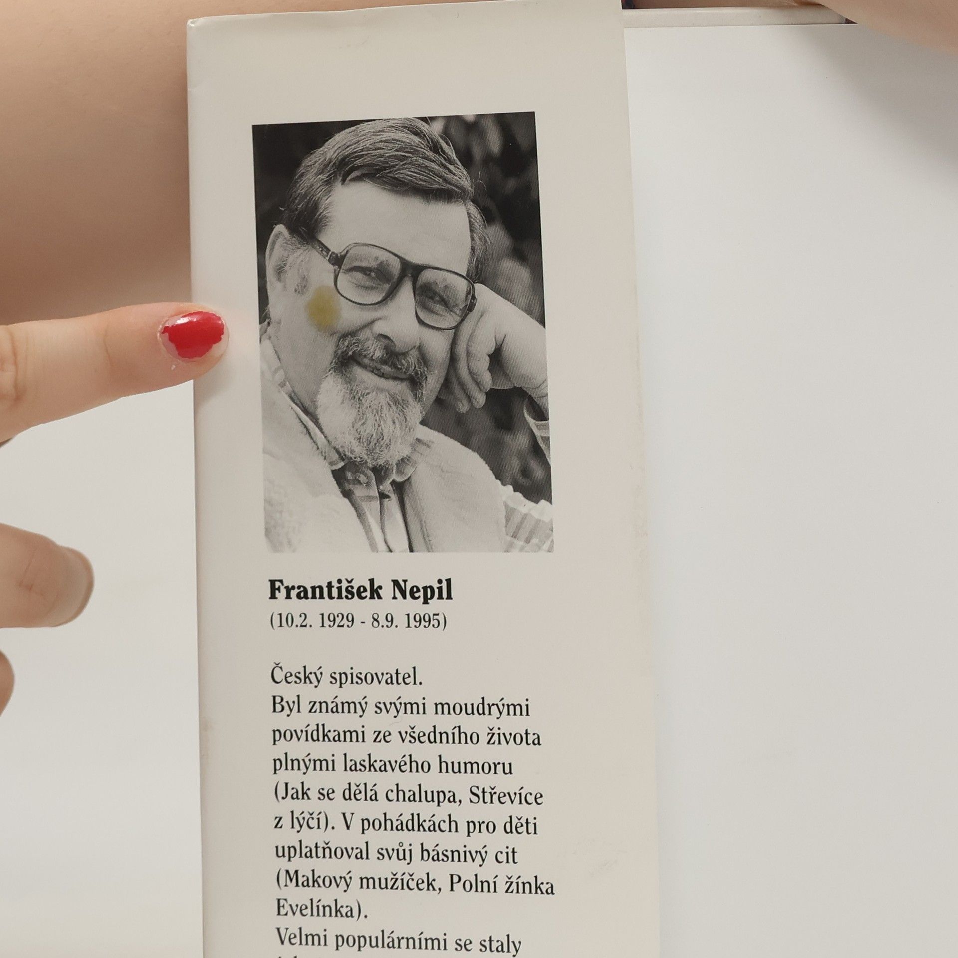 František Nepil Po Praze chodím...