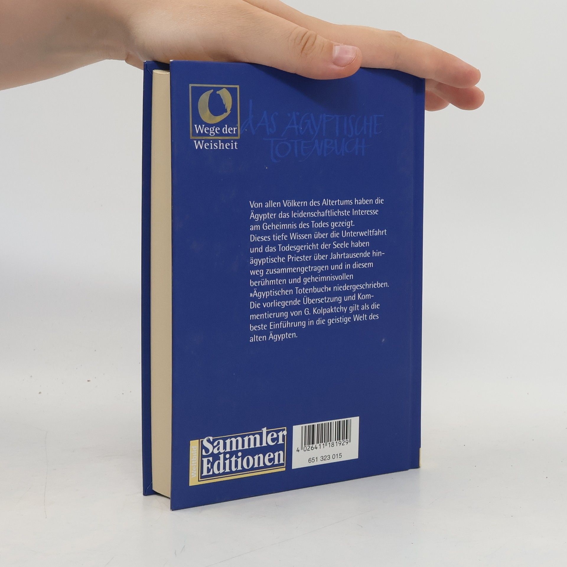 Grégoire Kolpaktchy Das ägyptische totenbuch