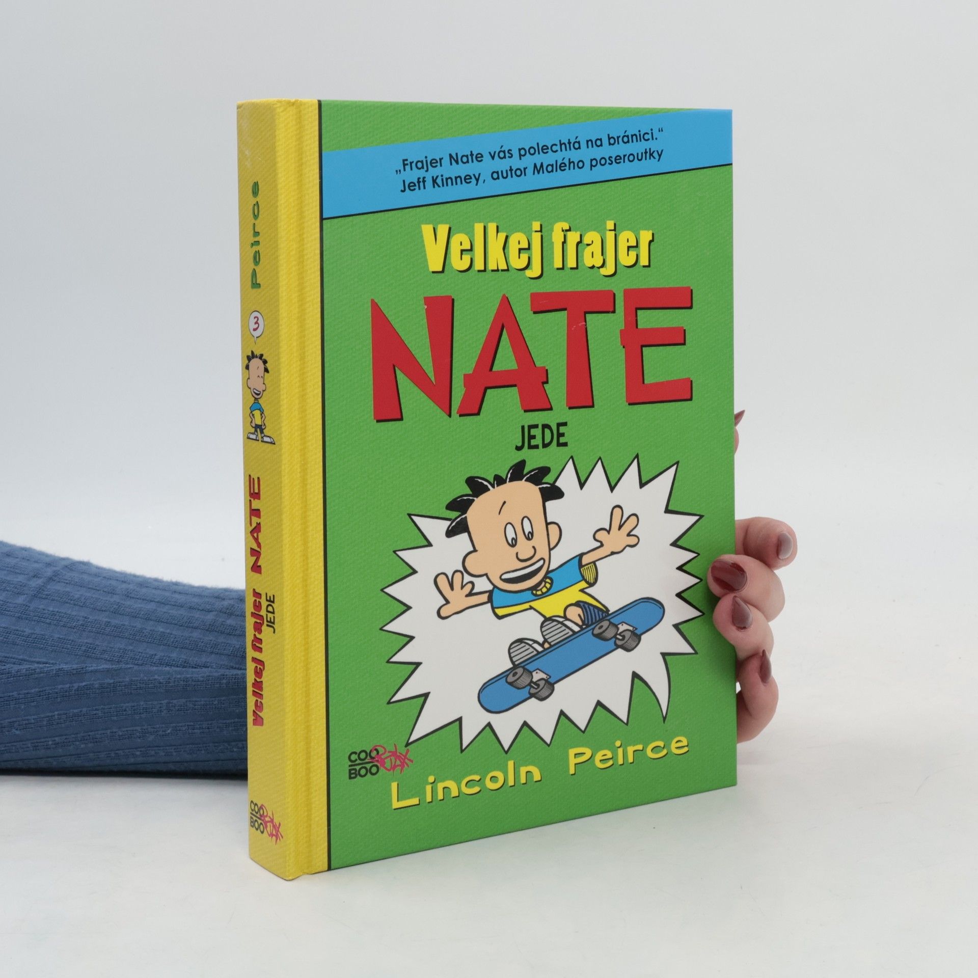 Lincoln Peirce Velkej frajer Nate jede