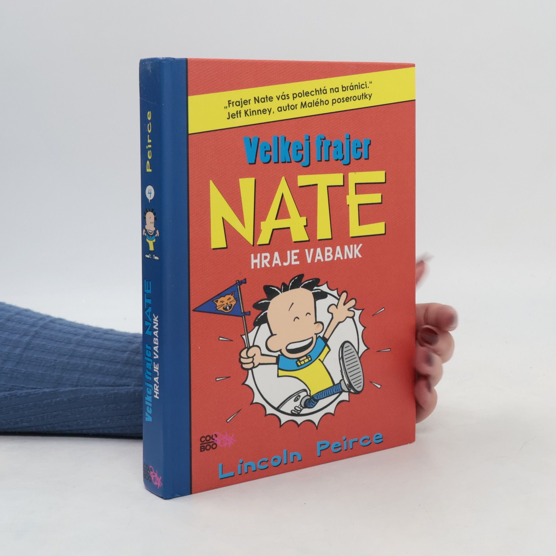 Lincoln Peirce Velkej frajer Nate hraje vabank