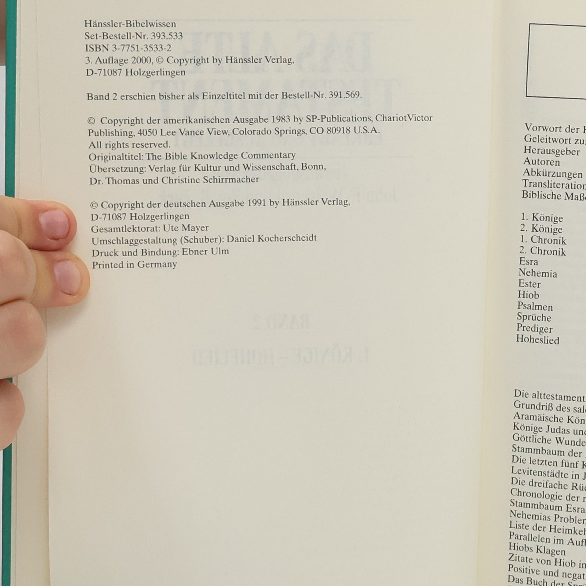 Autorenkollektiv Das Alte Testament: Erklärt und Ausgelegt 2.