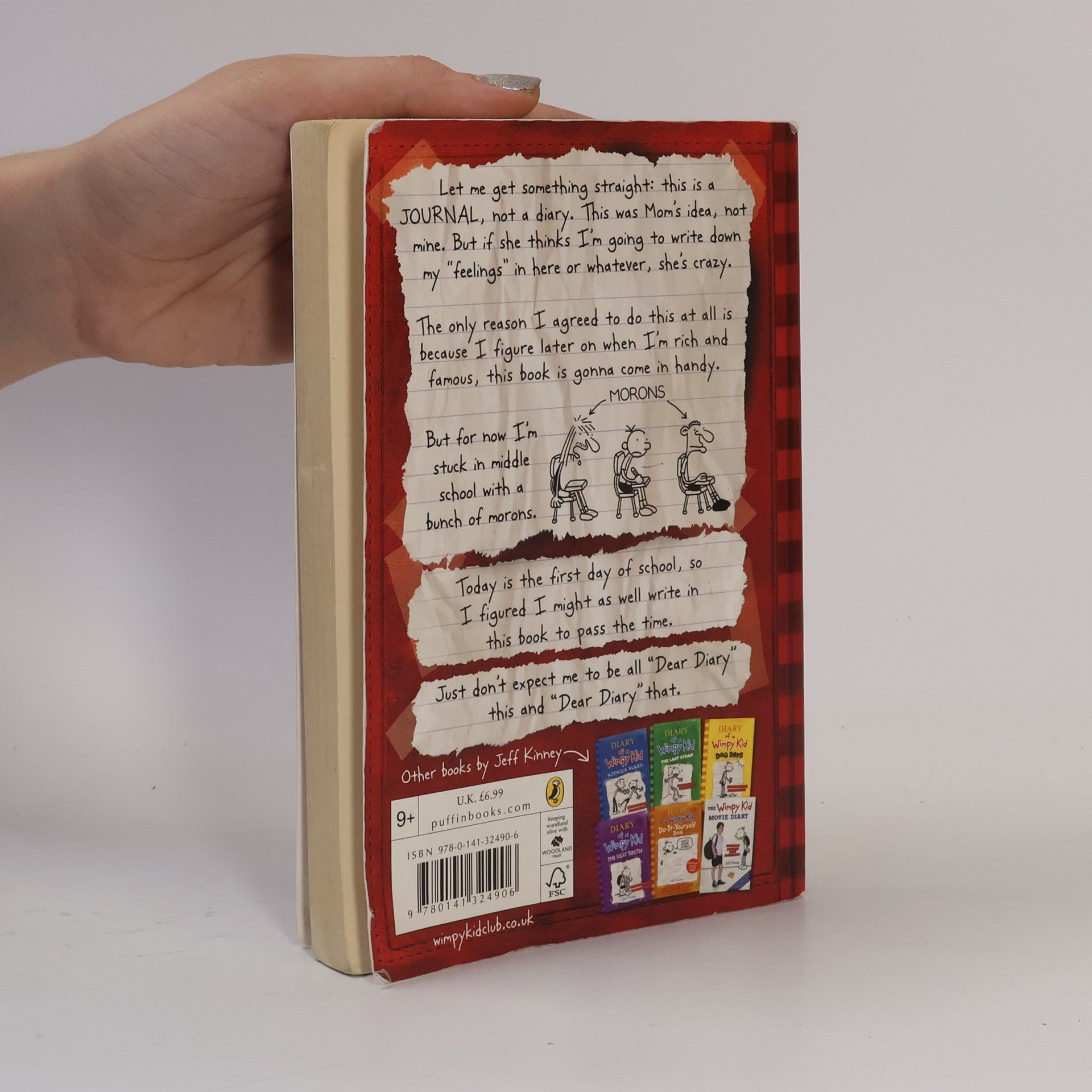 Jeff Kinney Diary of a Wimpy Kid 1