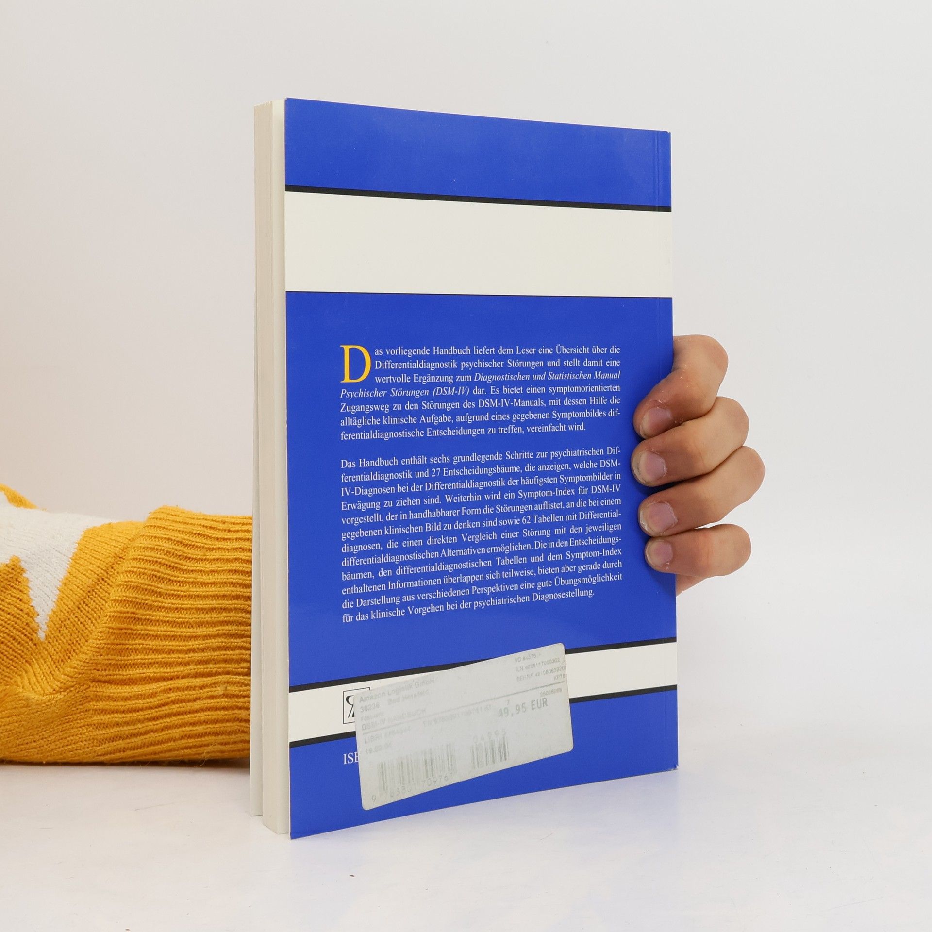 Henning Saß Handbuch der Differentialdiagnosen DSM-IV