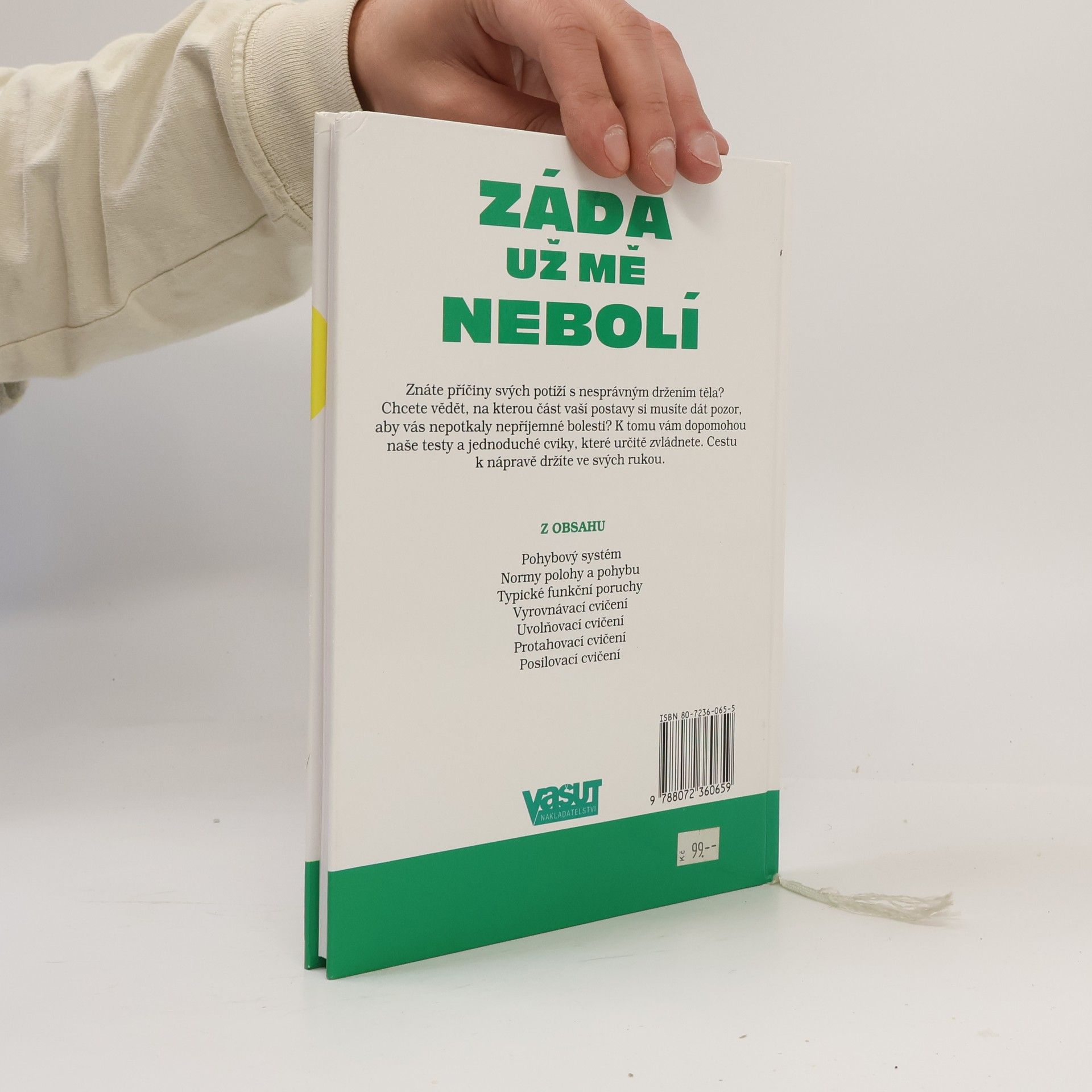 Autores varios Záda už mě nebolí