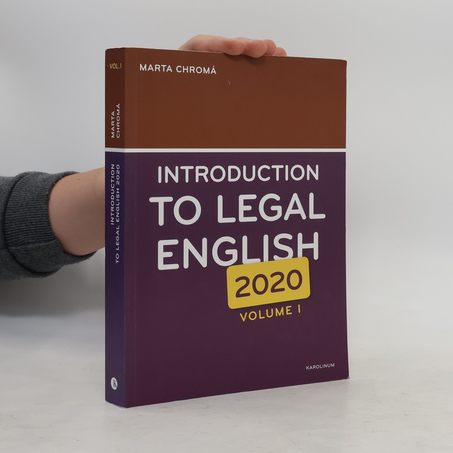 Marta Chromá Introduction to legal English : Volume I