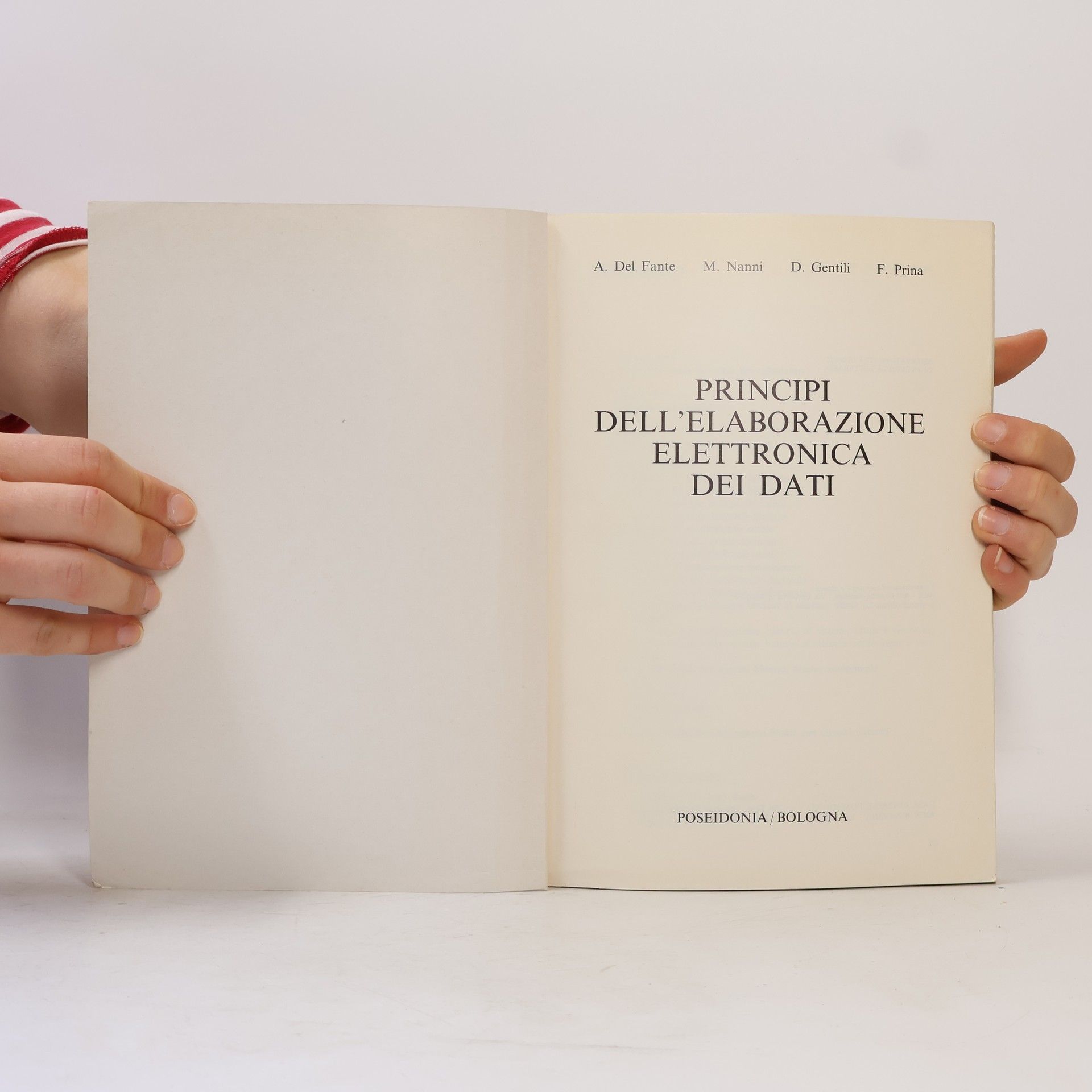 Autores varios Principi dell'elaborazione elettronica dei dati