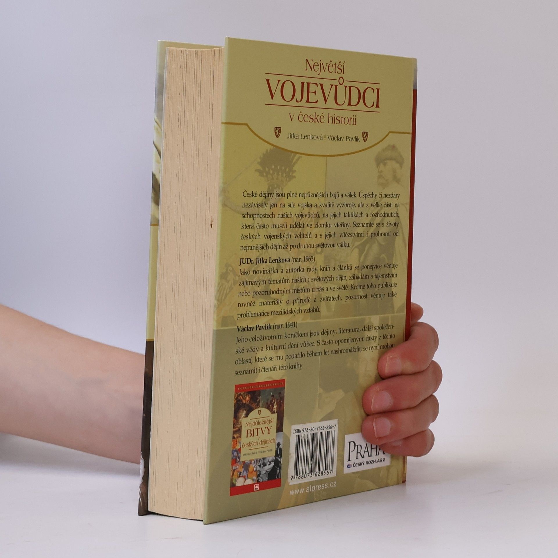 Jitka Lenková Největší vojevůdci v české historii