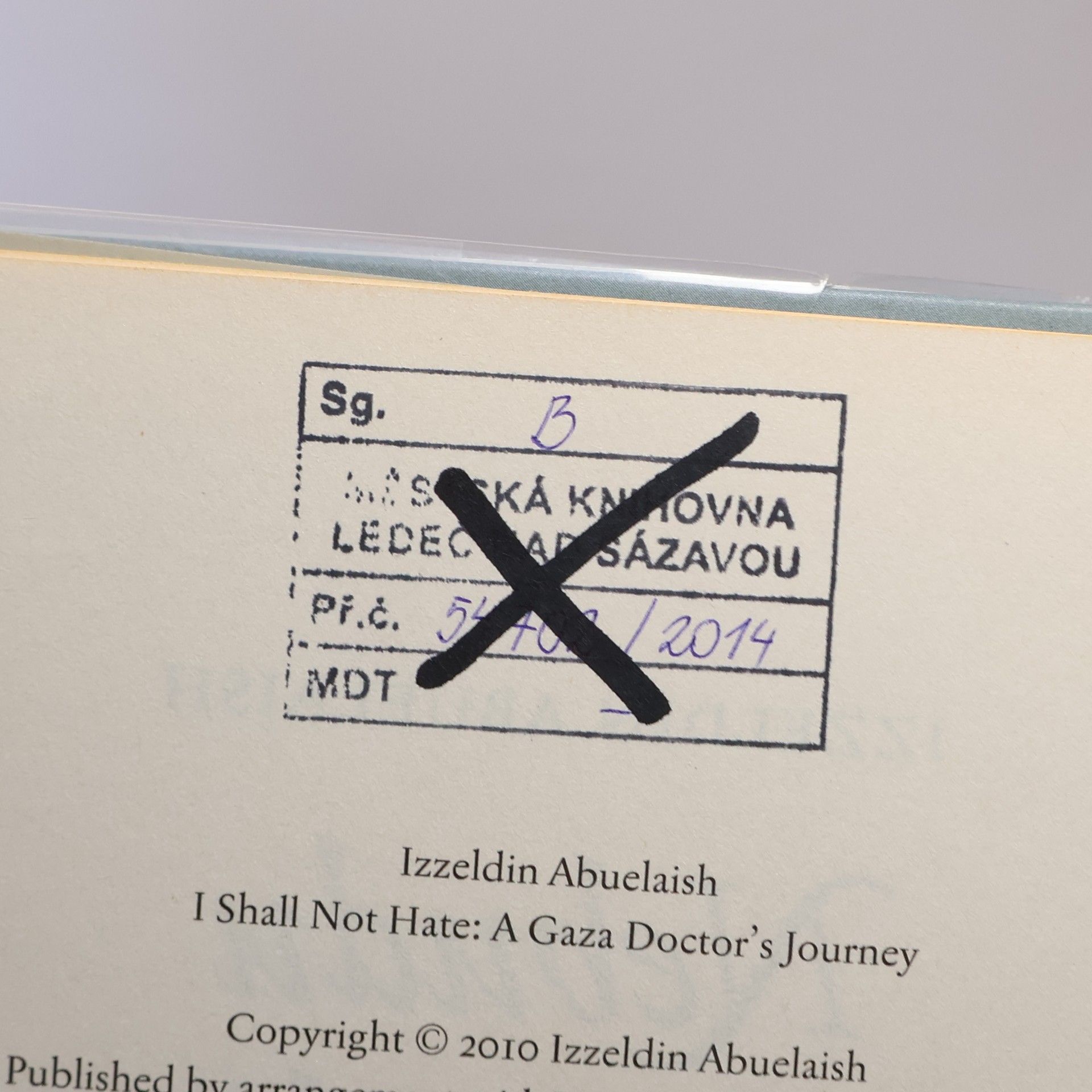 Izzeldin Abuelaish Nebudu nenávidět