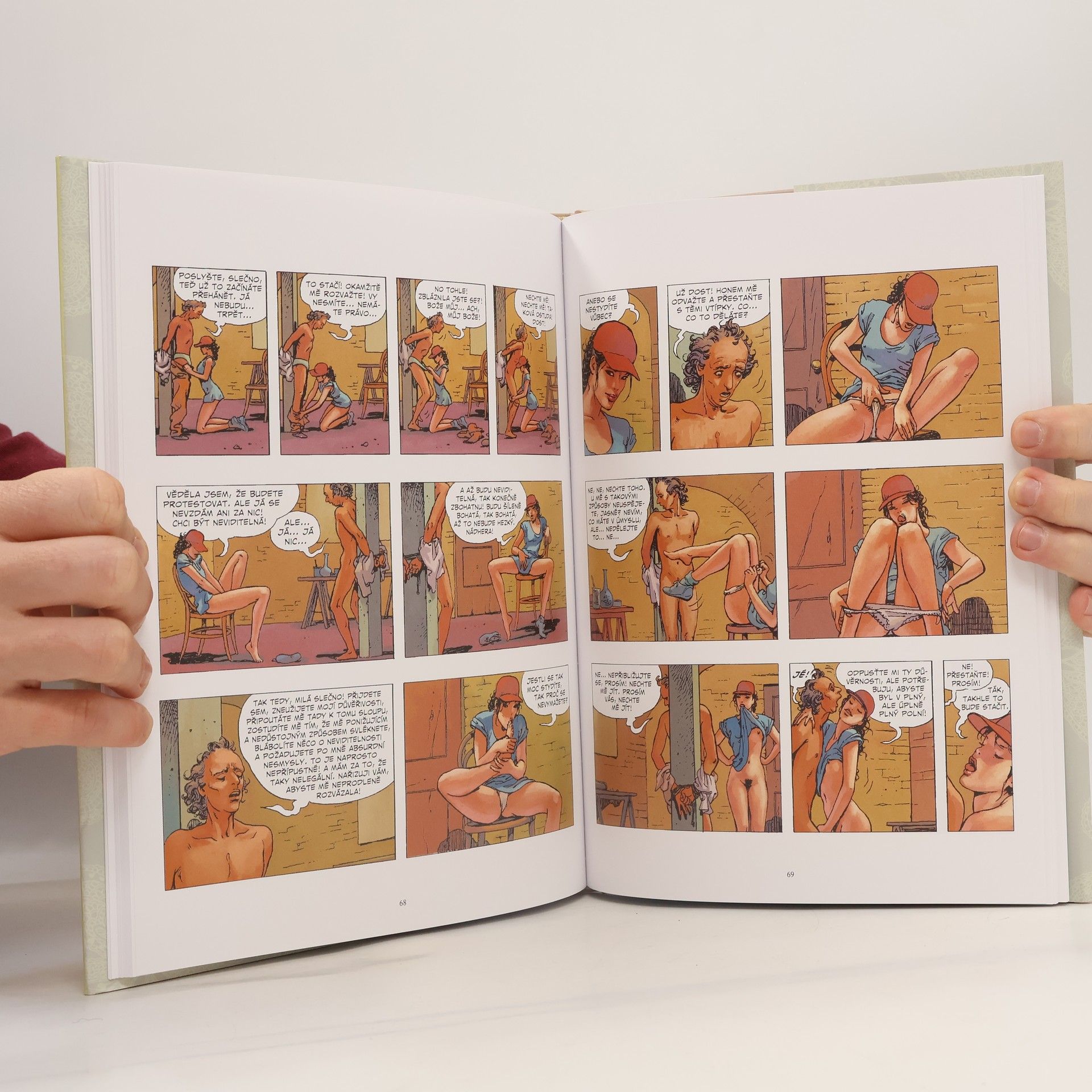 Milo Manara Vůně neviditelného
