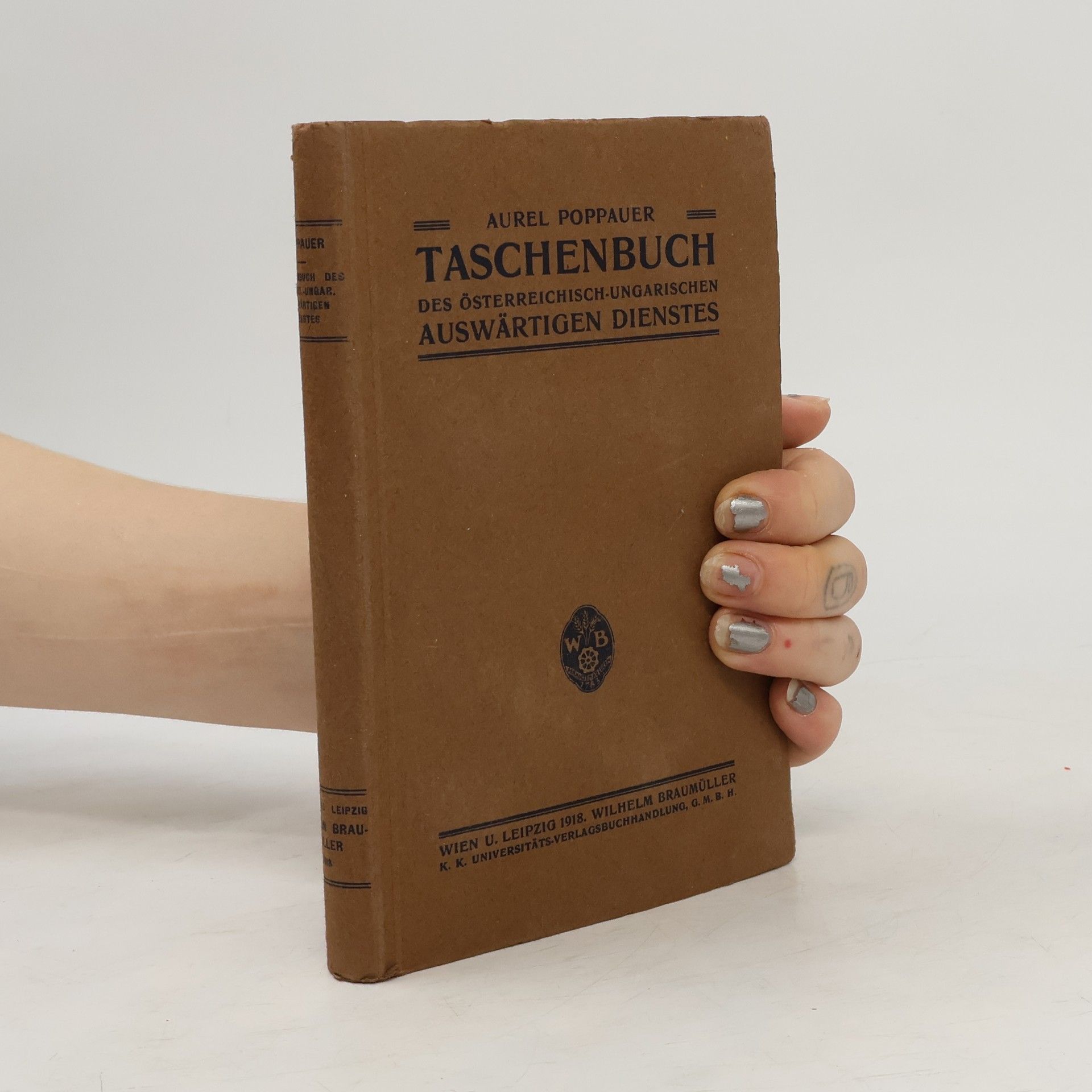 AA.VV. Taschenbuch der österreichisch-ungarischen auswärtigen Dienstes
