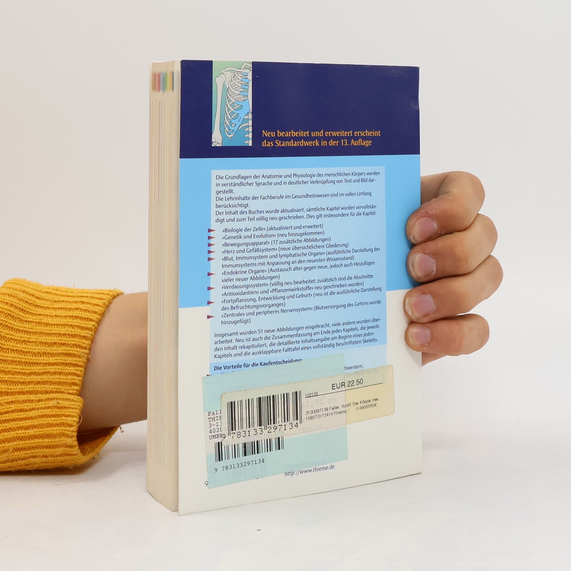 Autorenkollektiv Der Körper des Menschen : Einführung in Bau und Funktion