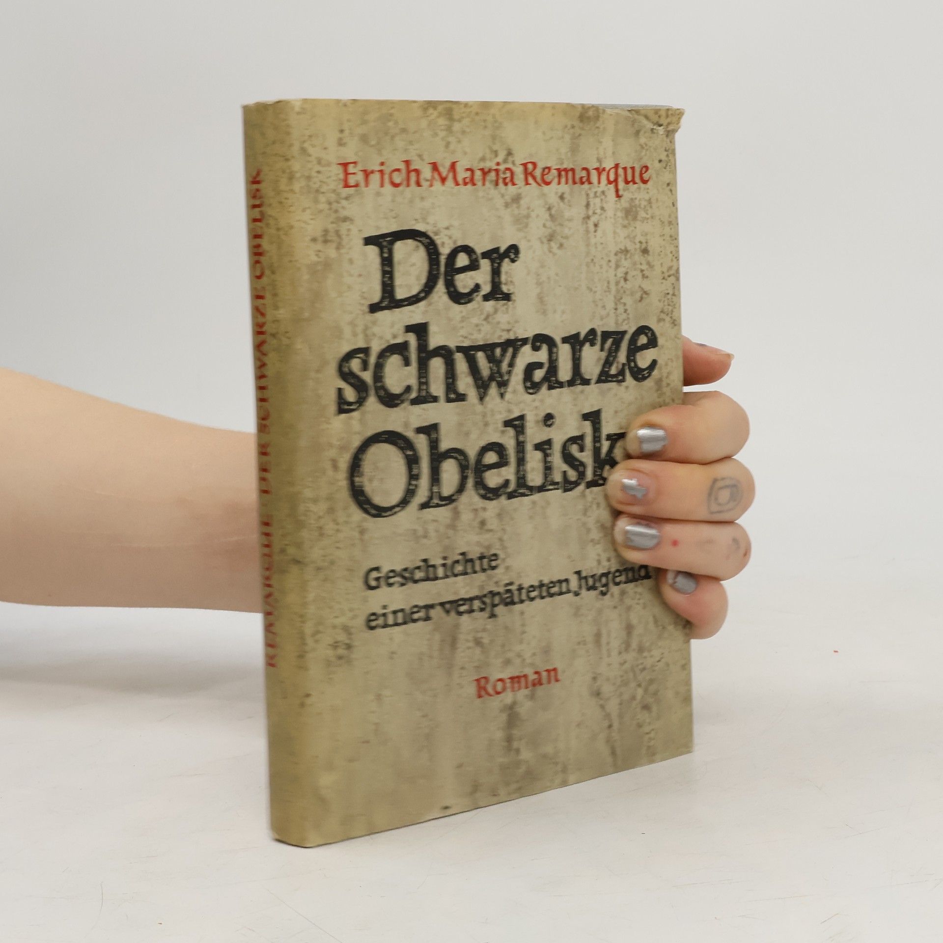 Erich Maria Remarque Der schwarze Obelisk