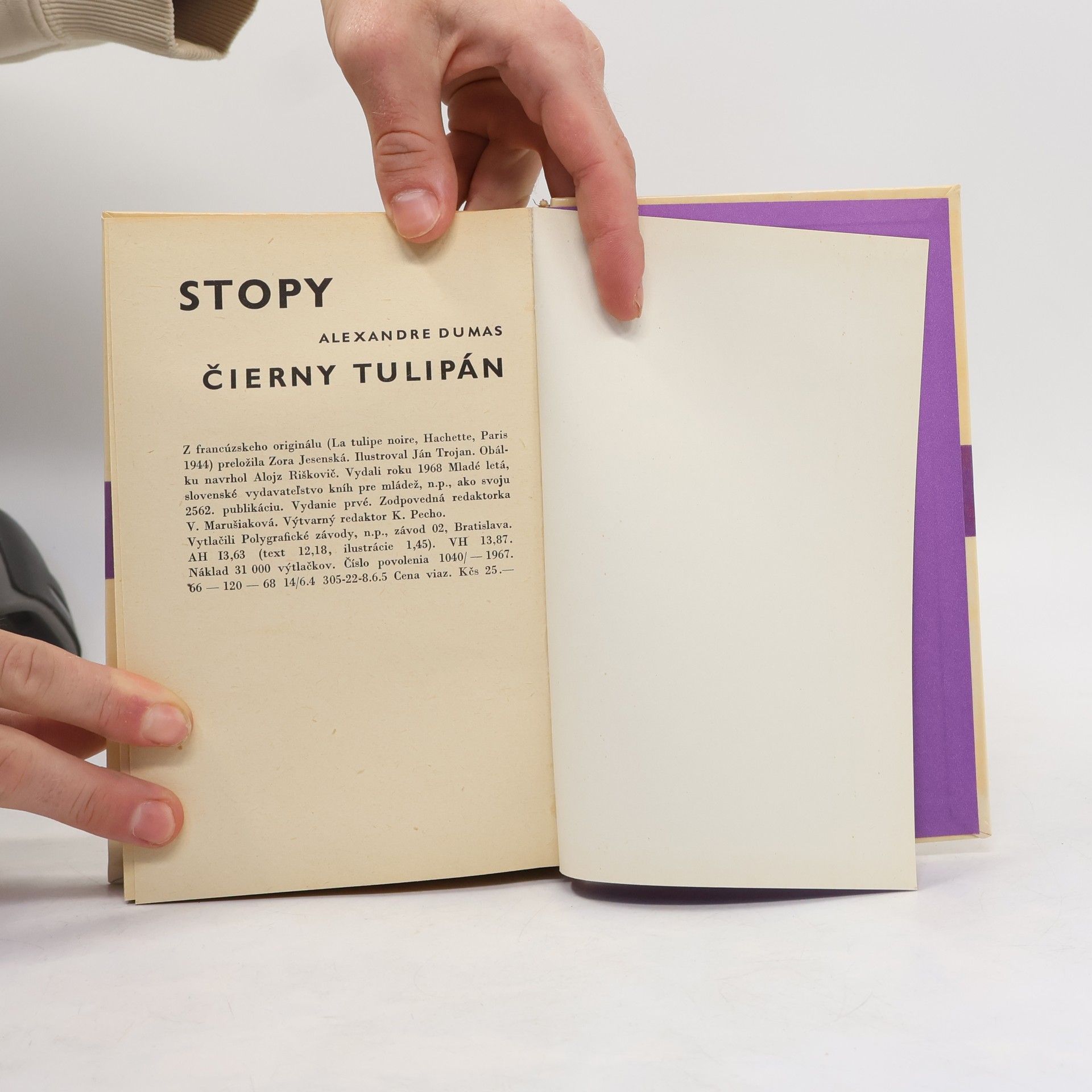 Alexandre Dumas starší Čierny tulipán
