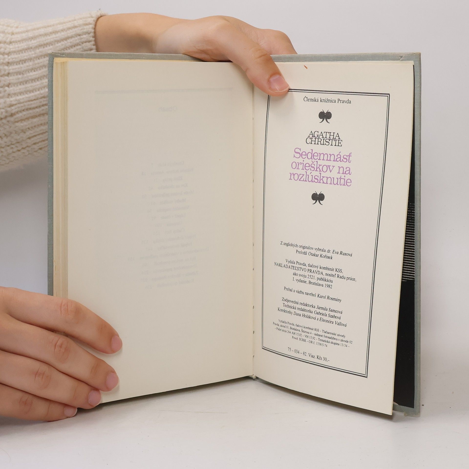 Agatha Christie Sedemnásť orieškov na rozlúsknutie