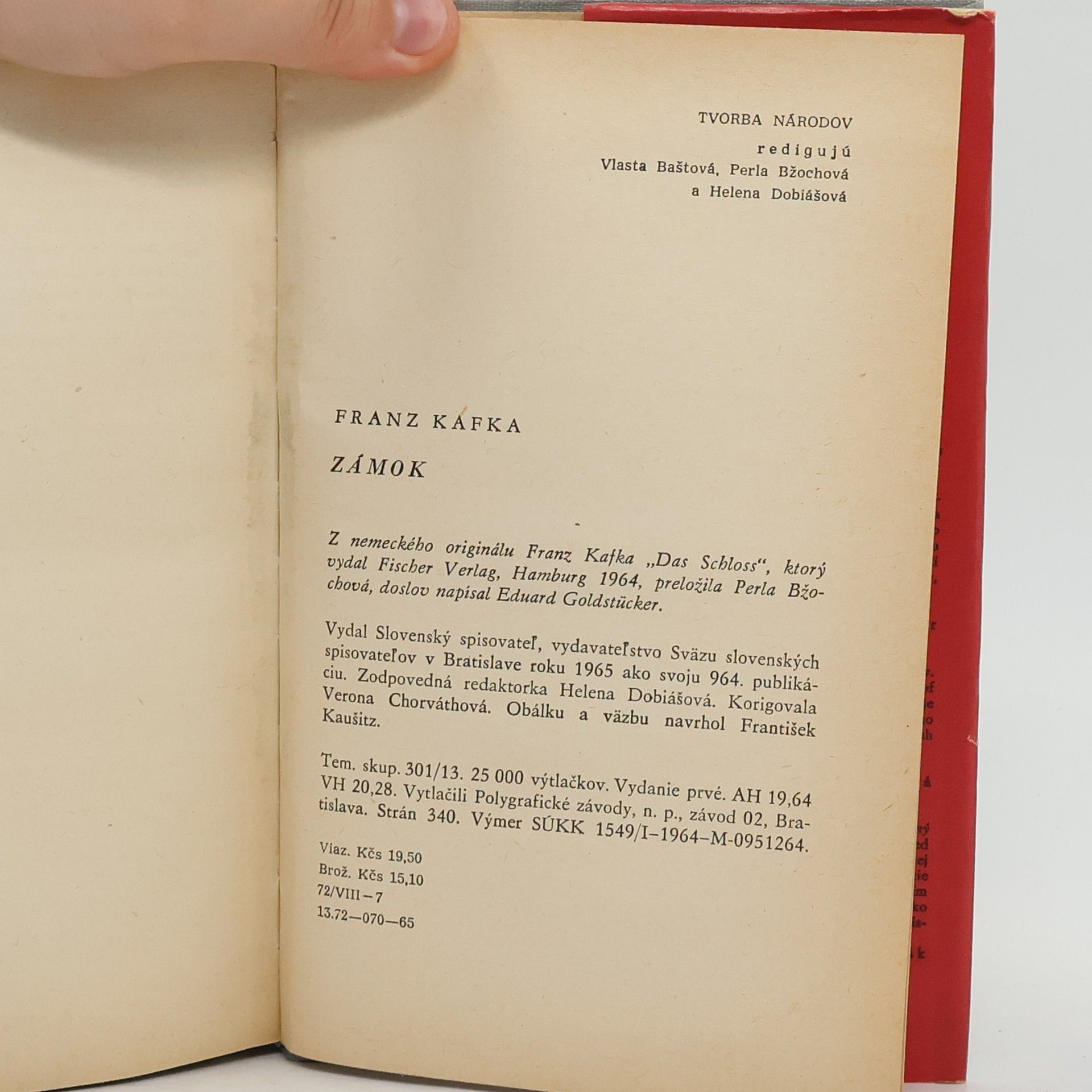 Franz Kafka Zámok