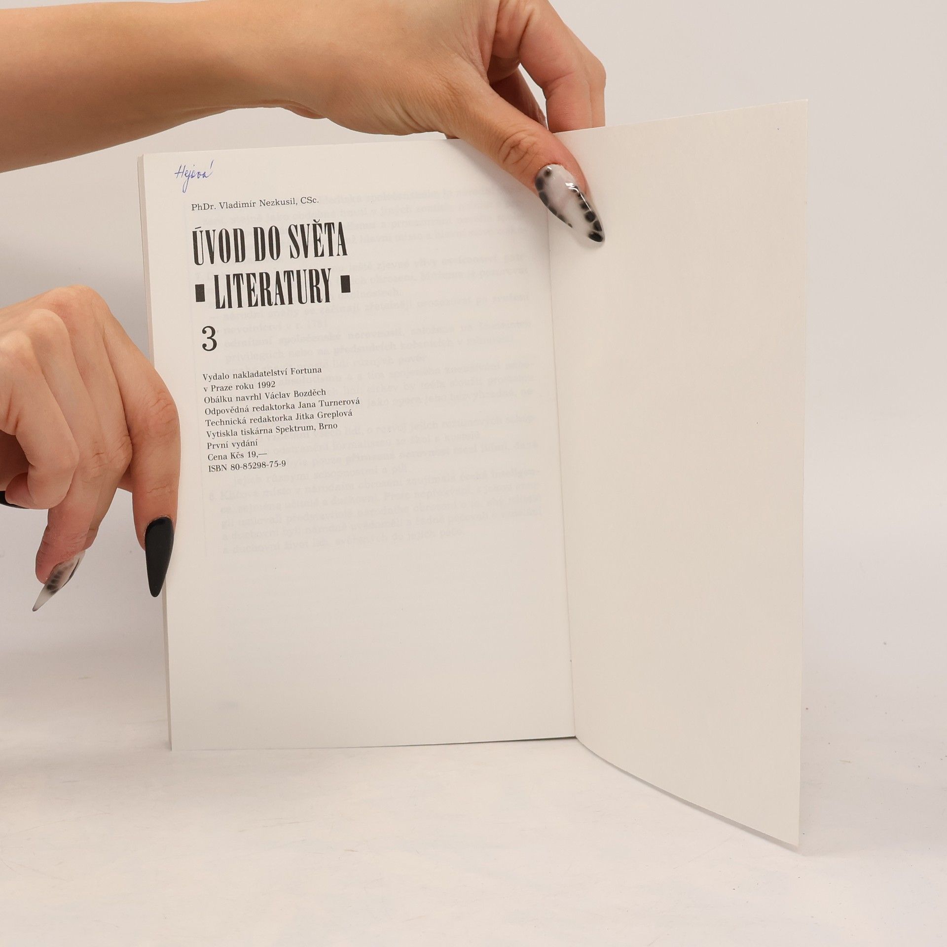 Collectif d'auteurs Úvod do světa literatury 3