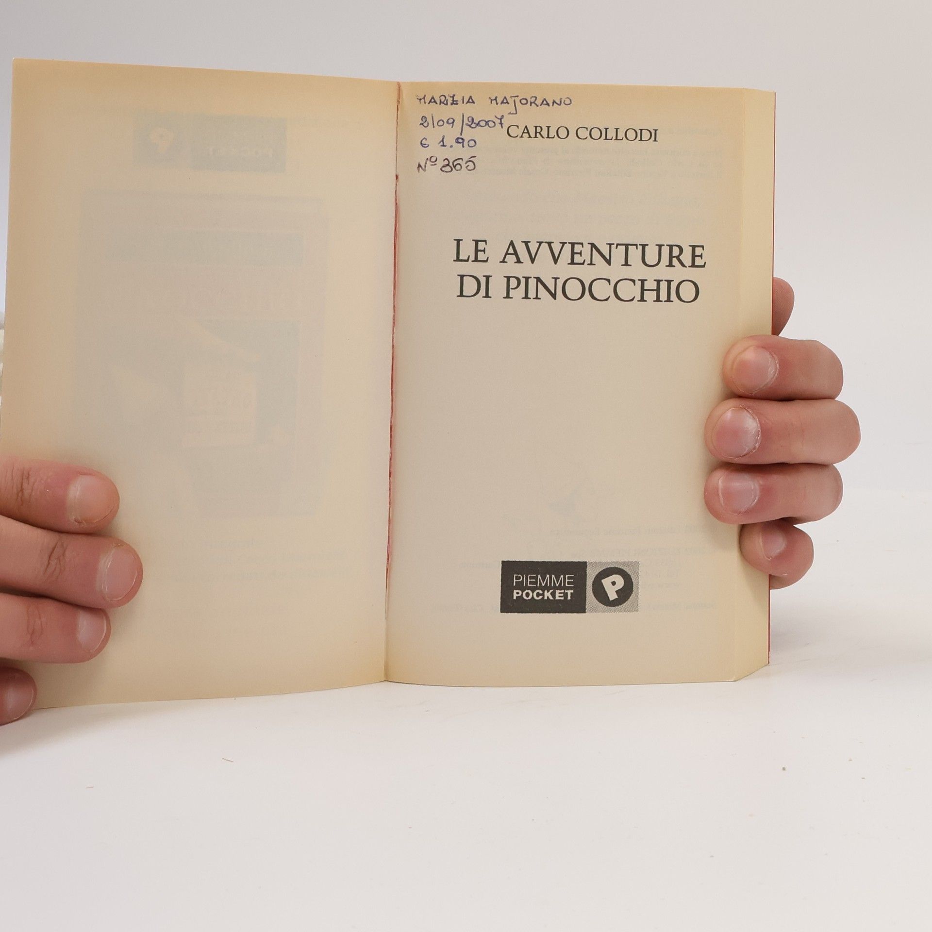 Carlo Collodi Le avventure di Pinocchio: Testo integrale - Notizie storiche, curiosità, bibliografia, filmografia - Mini Pocket