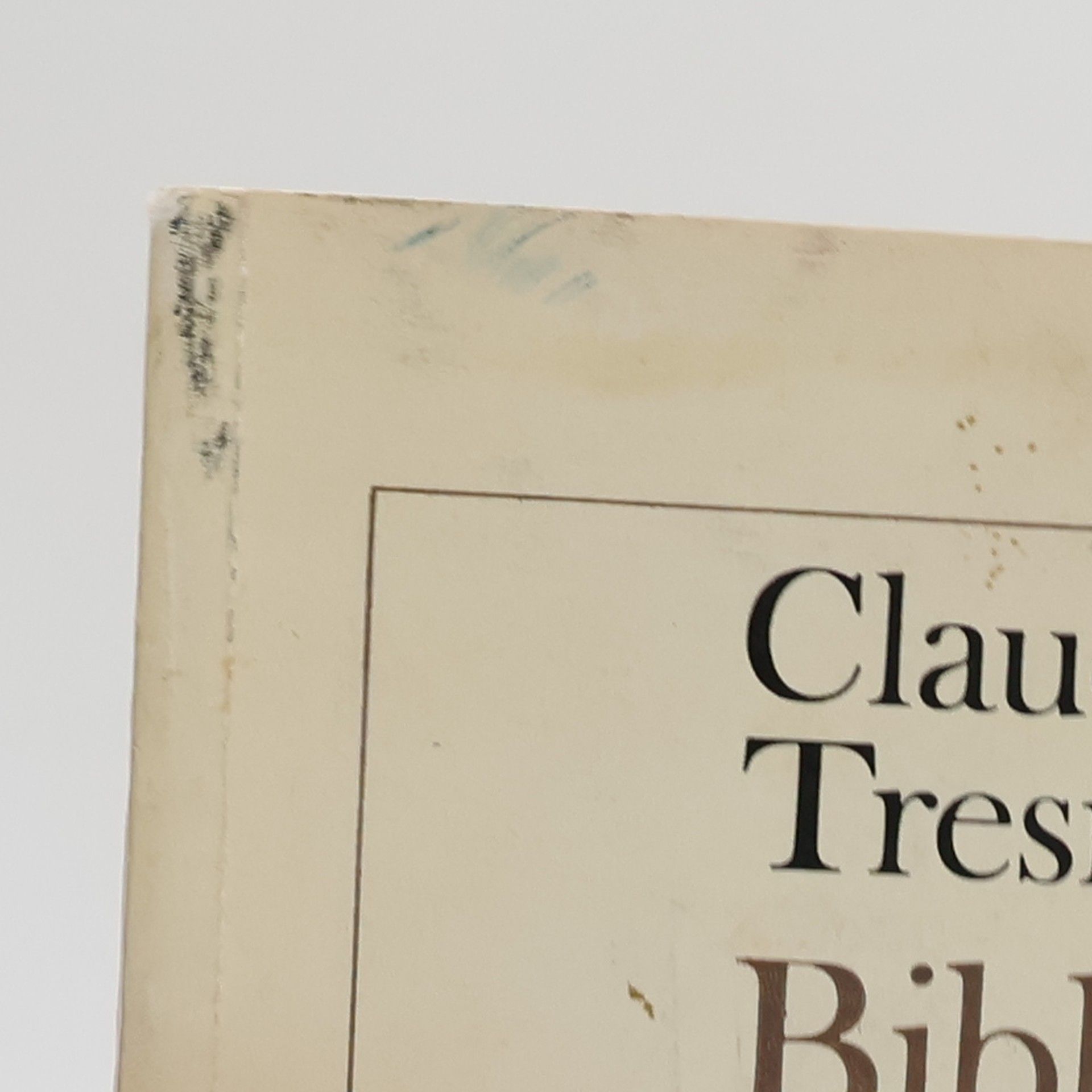 Claude Tresmontant Bible a antická tradice