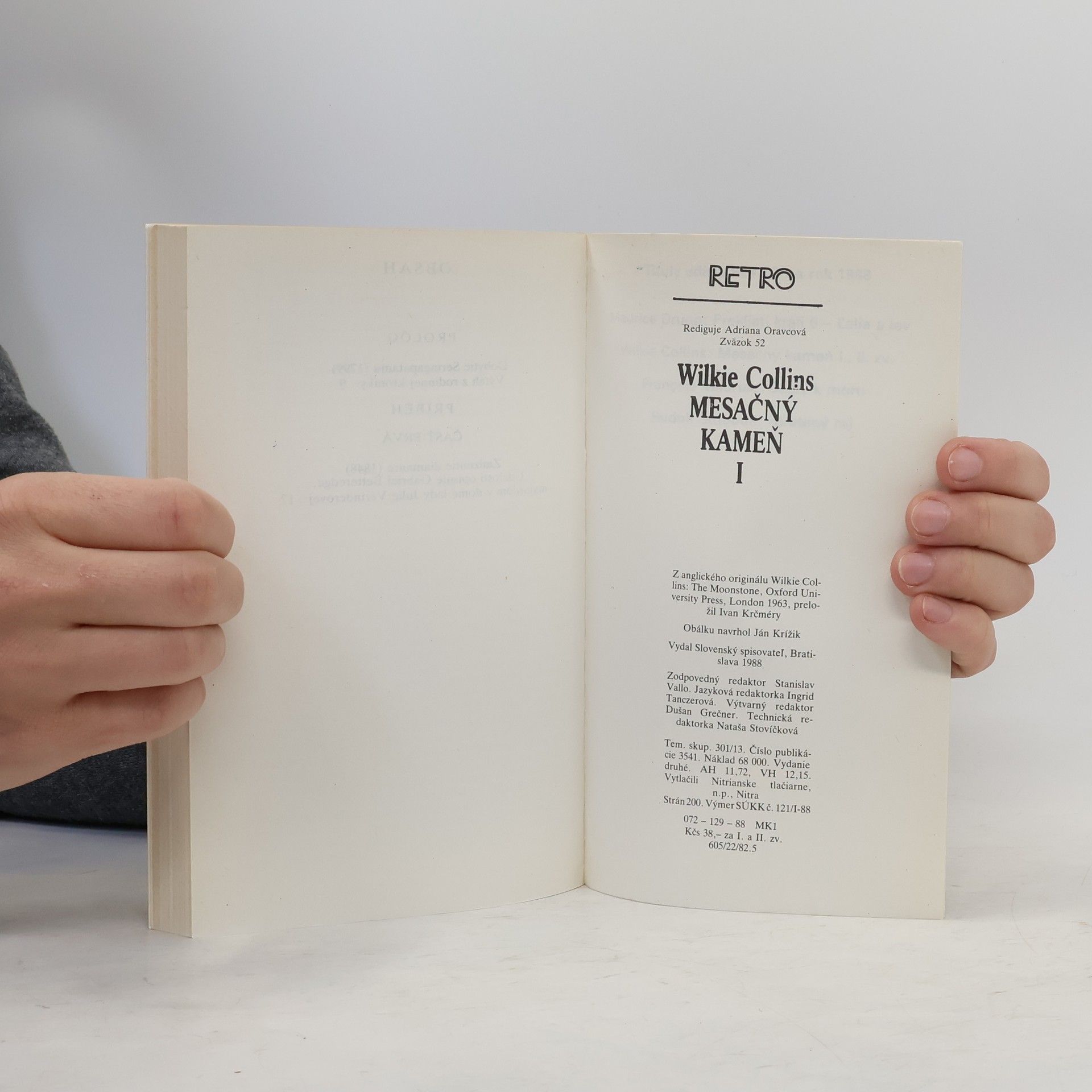 Wilkie Collins Mesačný kameň I.