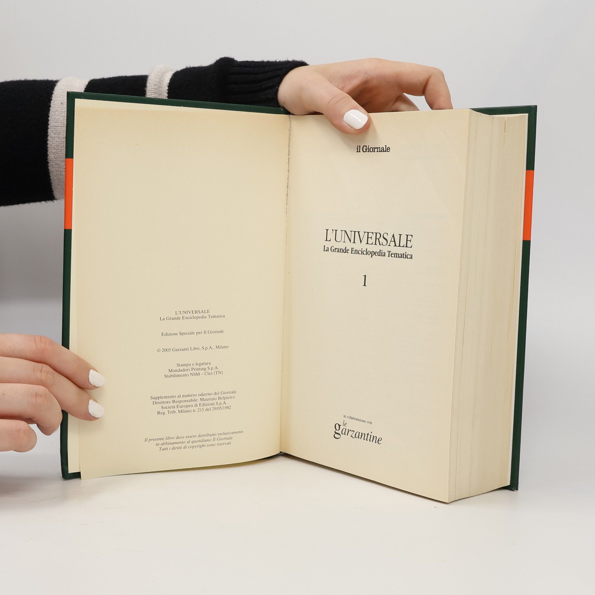 Autorenkollektiv L'universale 1. Enciclopedia generale I