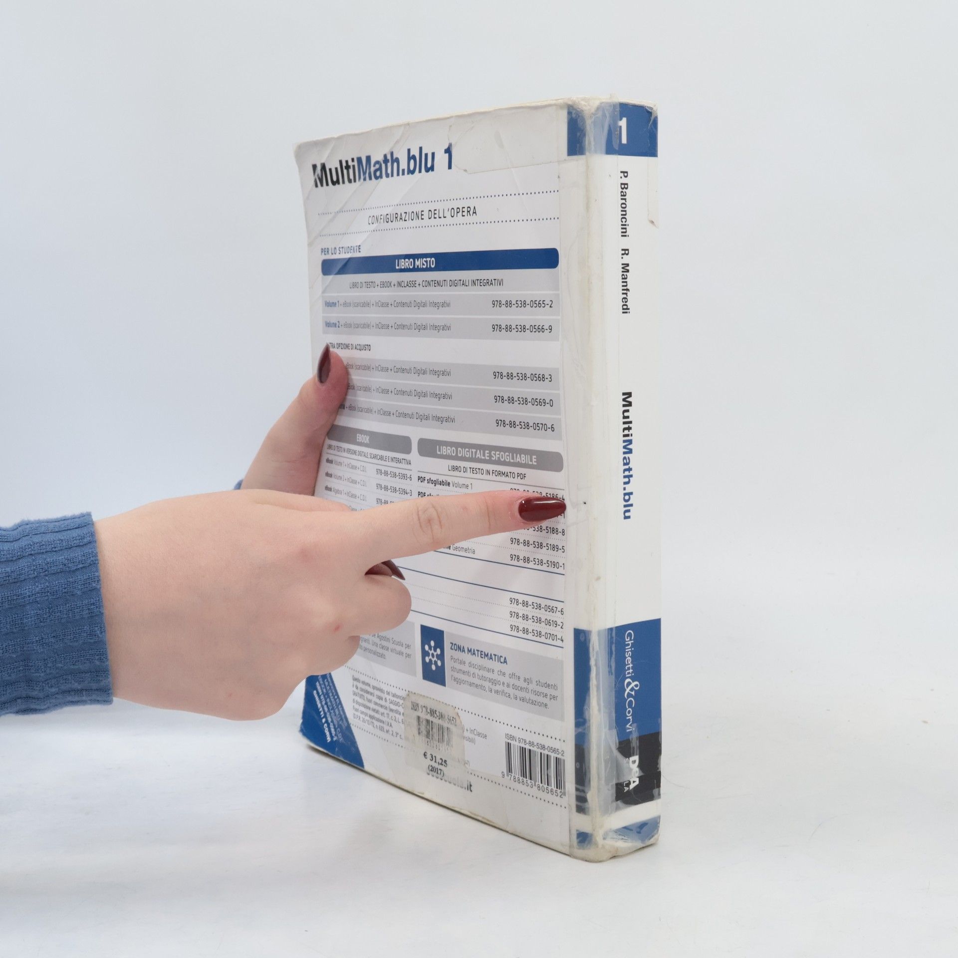 Paolo Baroncini Multimath blu. Per le Scuole superiori. Con e-book. Con espansione online