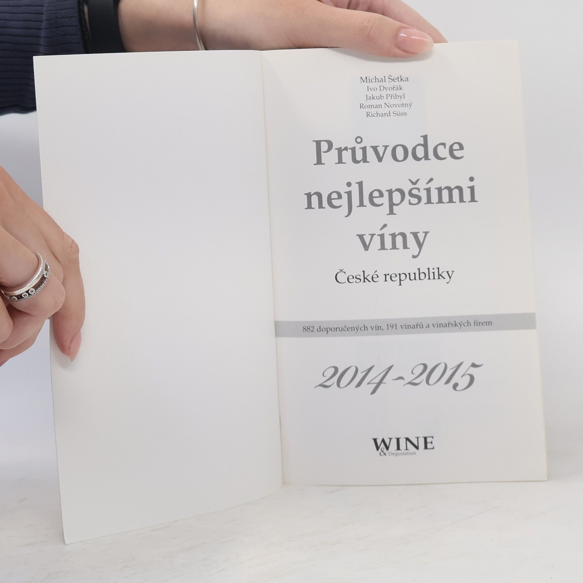 Michal Šetka Guide to the best wines of the Czech Republic 2014-2015