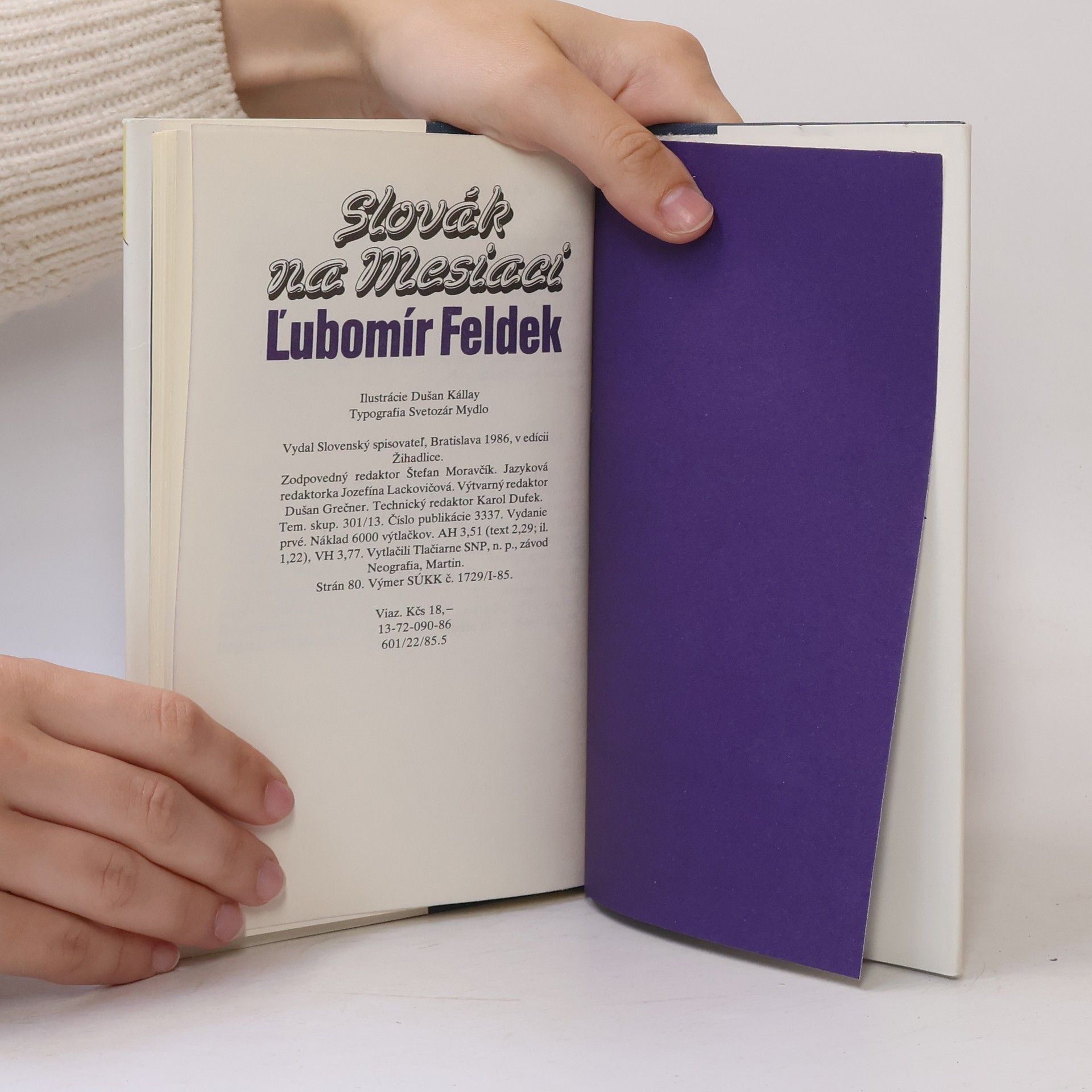 Ľubomír Feldek Slovák na Mesiaci