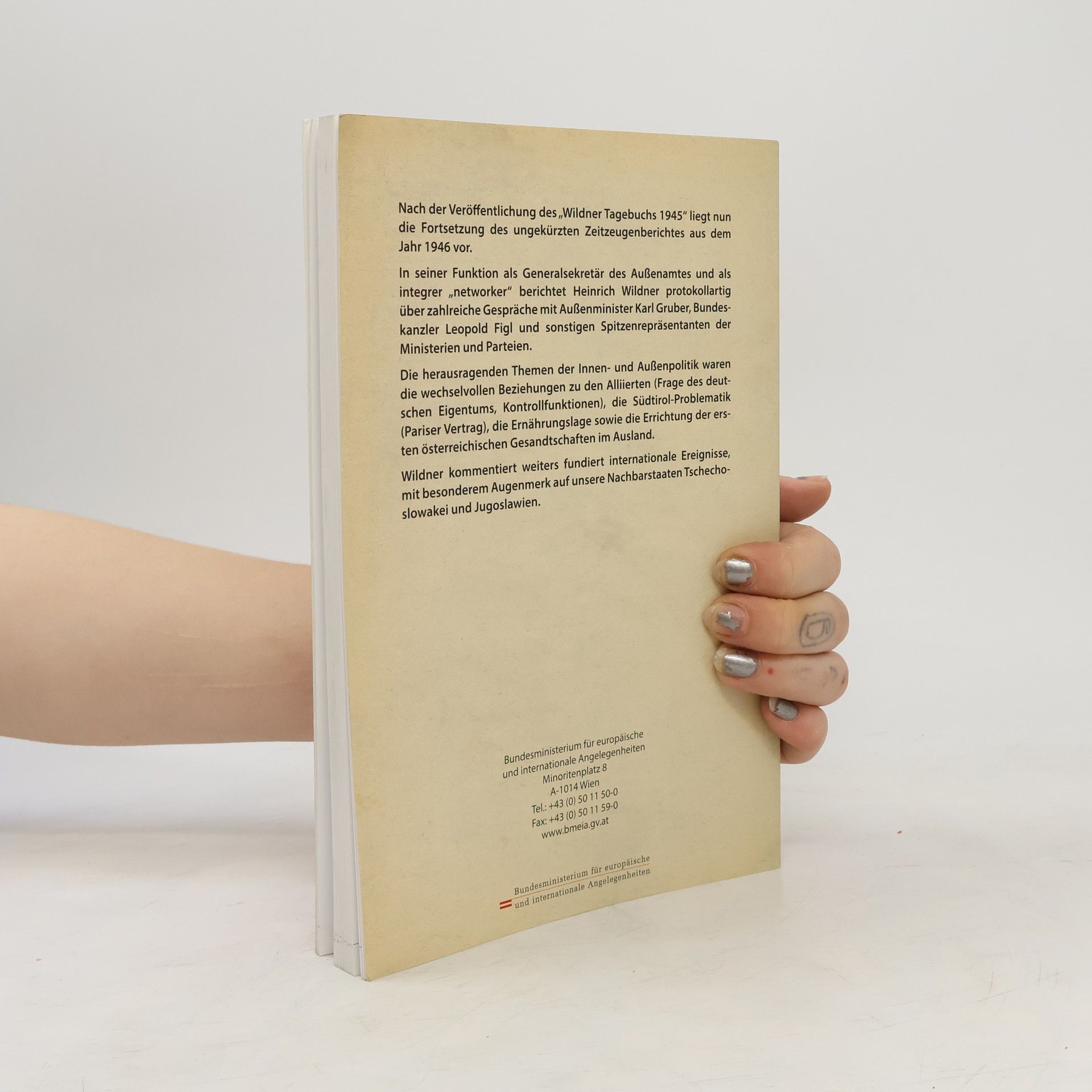 Kolektiv autorů Das Tagebuch von Heinrich Wildner 1946